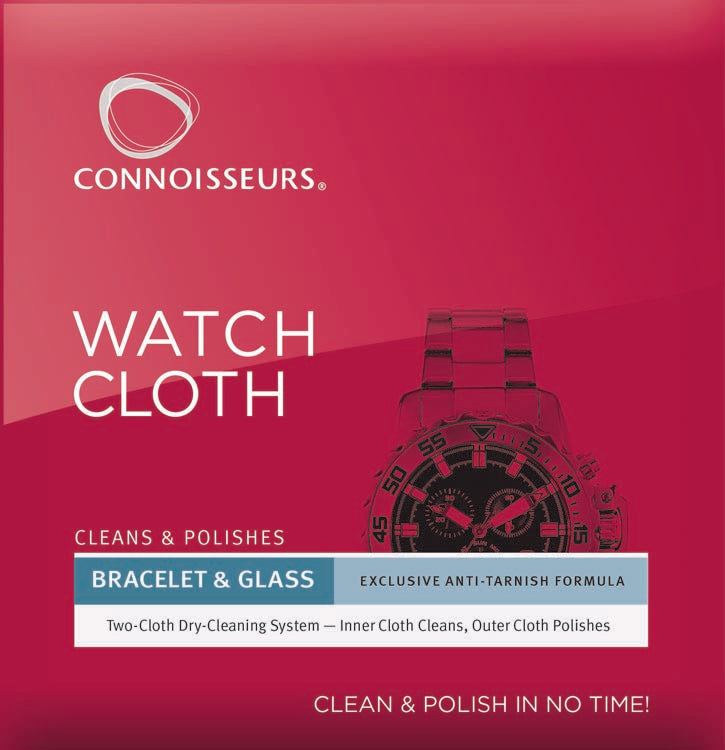 Connoisseurs Watch Polishing Cloth Two-Cloth System