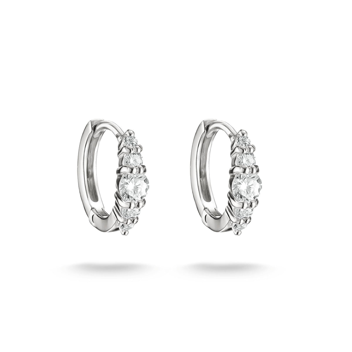 Thomas Sabo Hoop earrings with zirconia TCR778 TCR778 front packshot