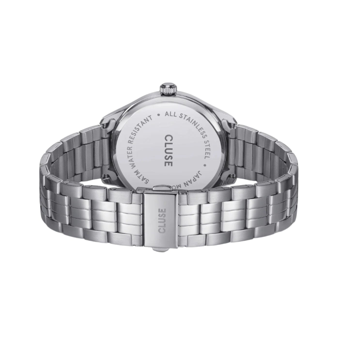 CLUSE Antheor Green Dial Silver Stainless Steel Link Watch CW20902