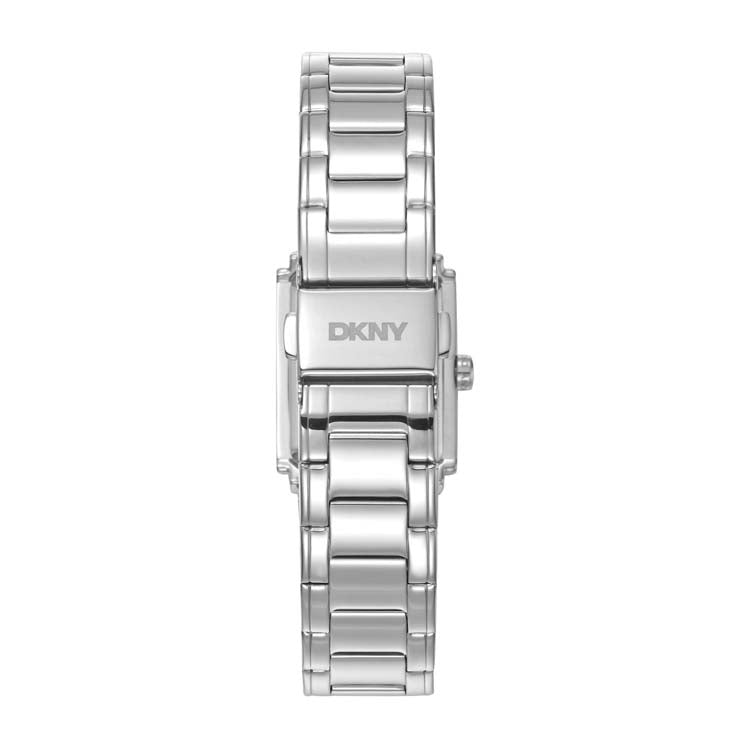 DKNY Silver Stainless Steel Women’s Watch Mother of Pearl Dial