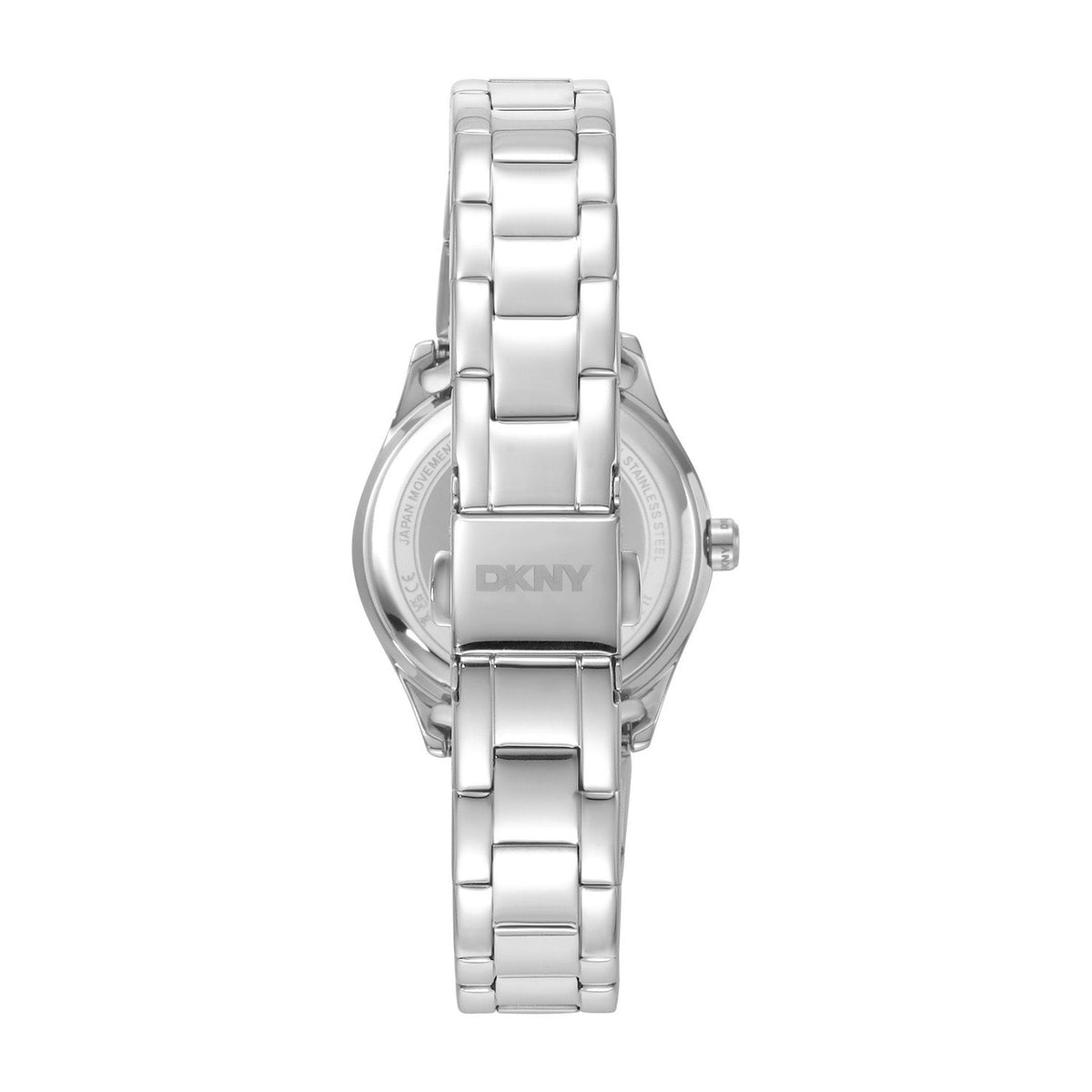 DKNY Logo Silver Dial Silver Steel Womens Watch DK1L147M0035 view 2