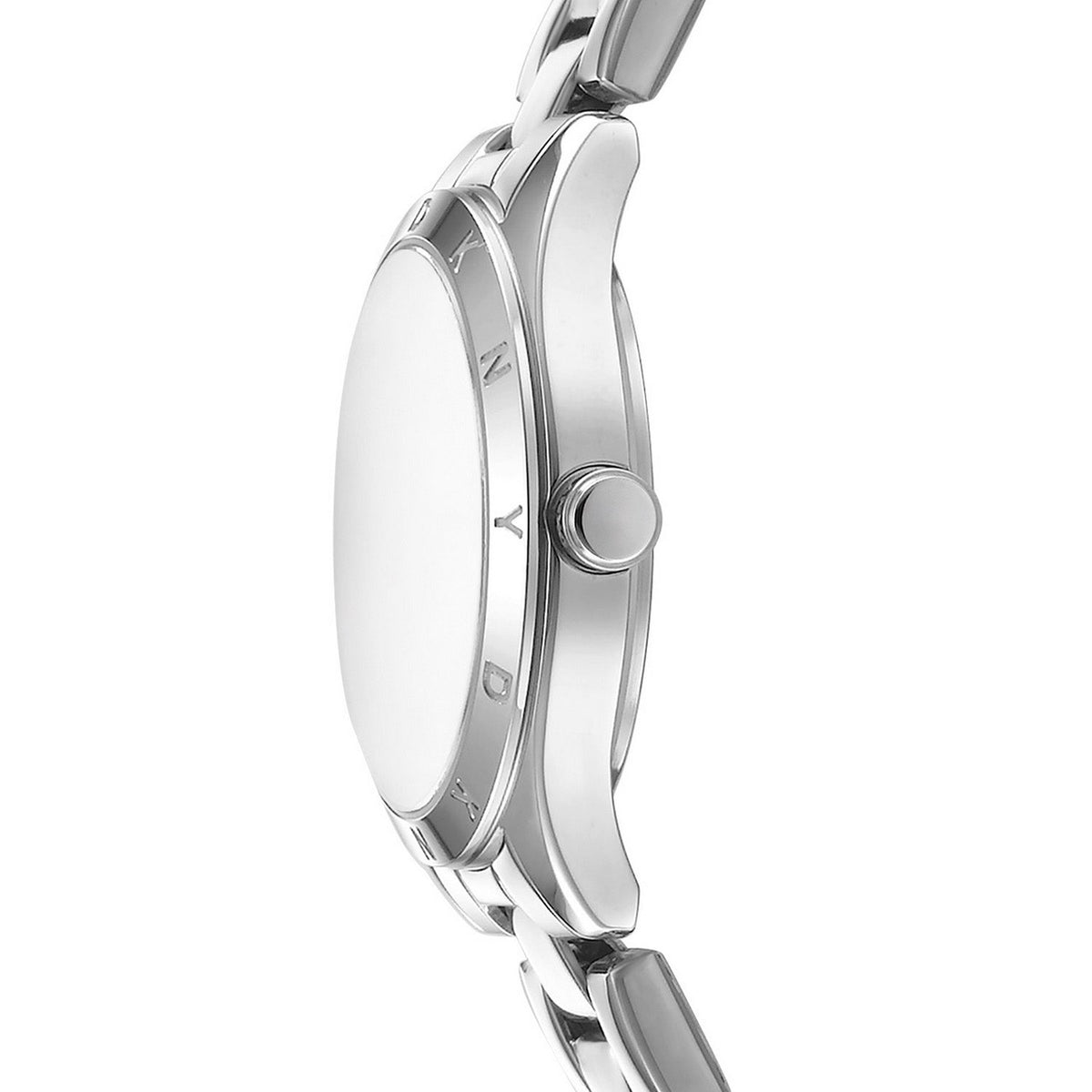 DKNY Logo Silver Dial Silver Steel Womens Watch DK1L147M0035 view 3