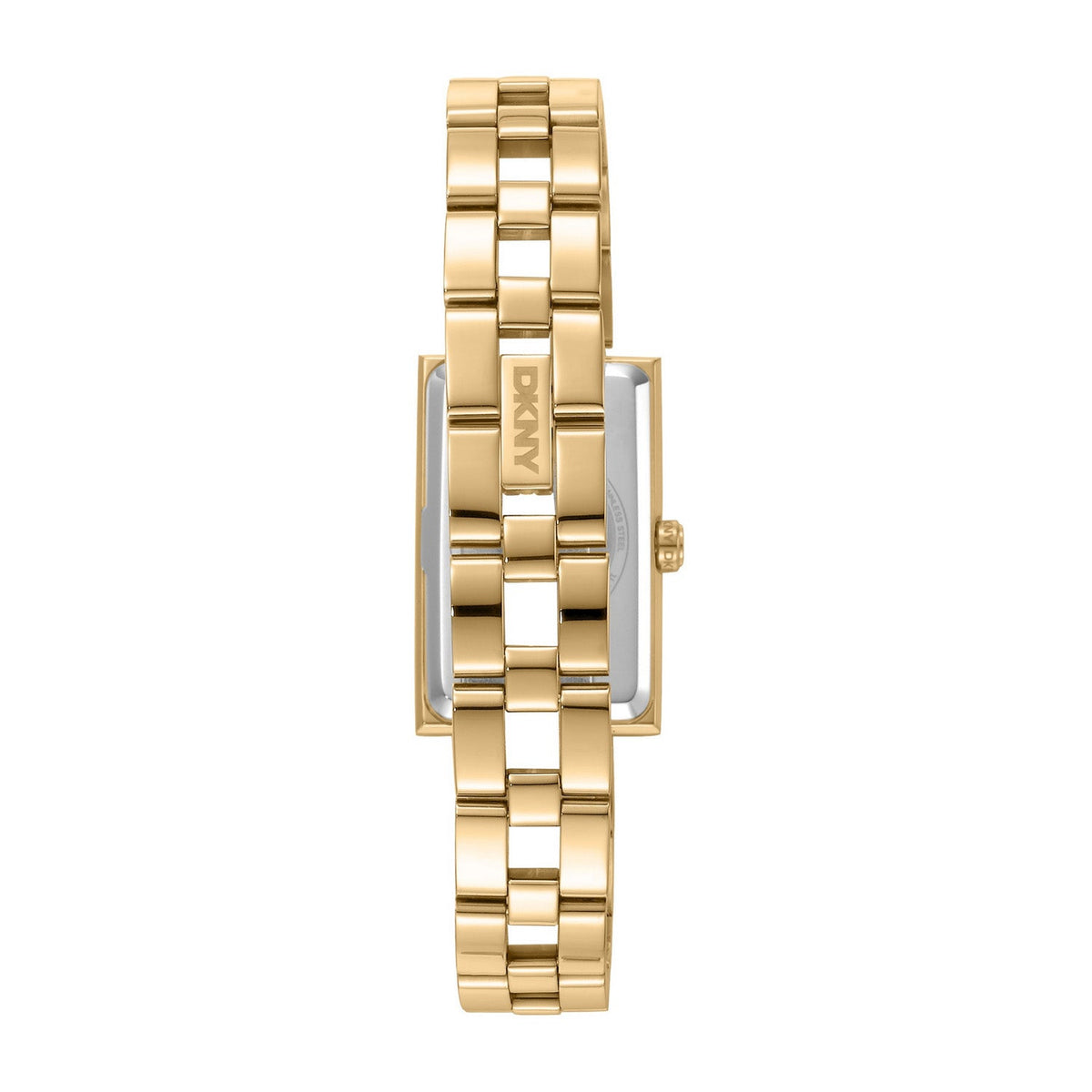 DKNY Signature Shape Silver Dial Gold Steel Womens Watch DK1L151M0055 view 2