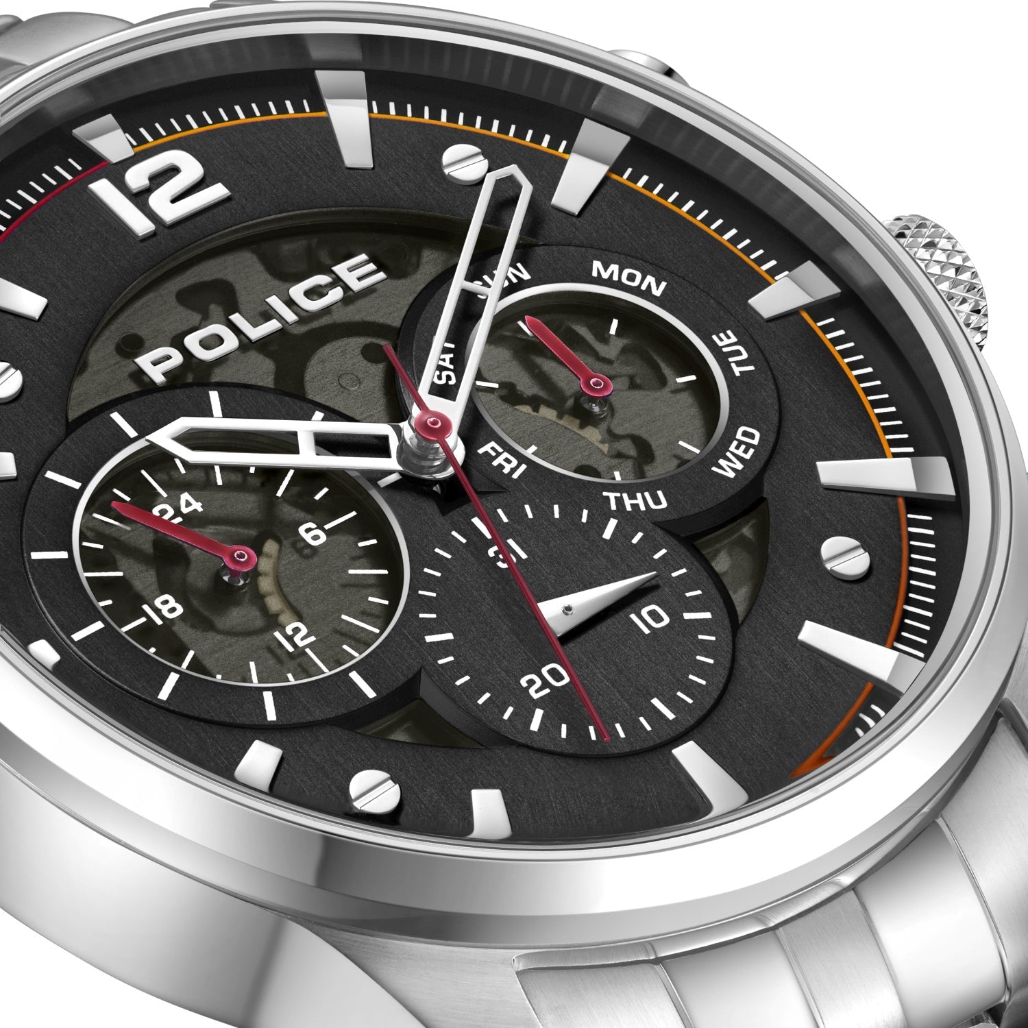 Police Driver II Men's Watch