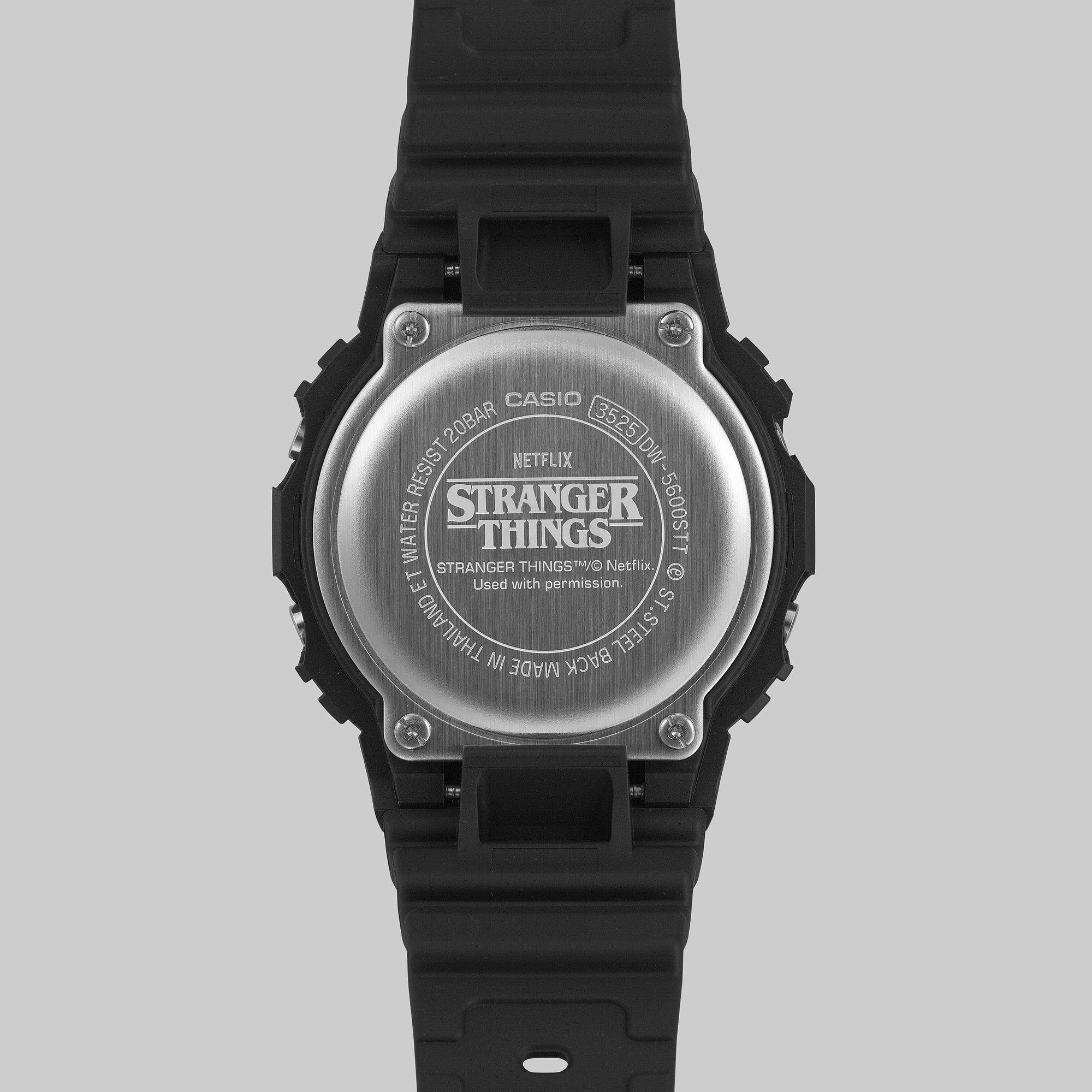 G-Shock Digital Black Dial Resin Band Watch DW5600STT-1D