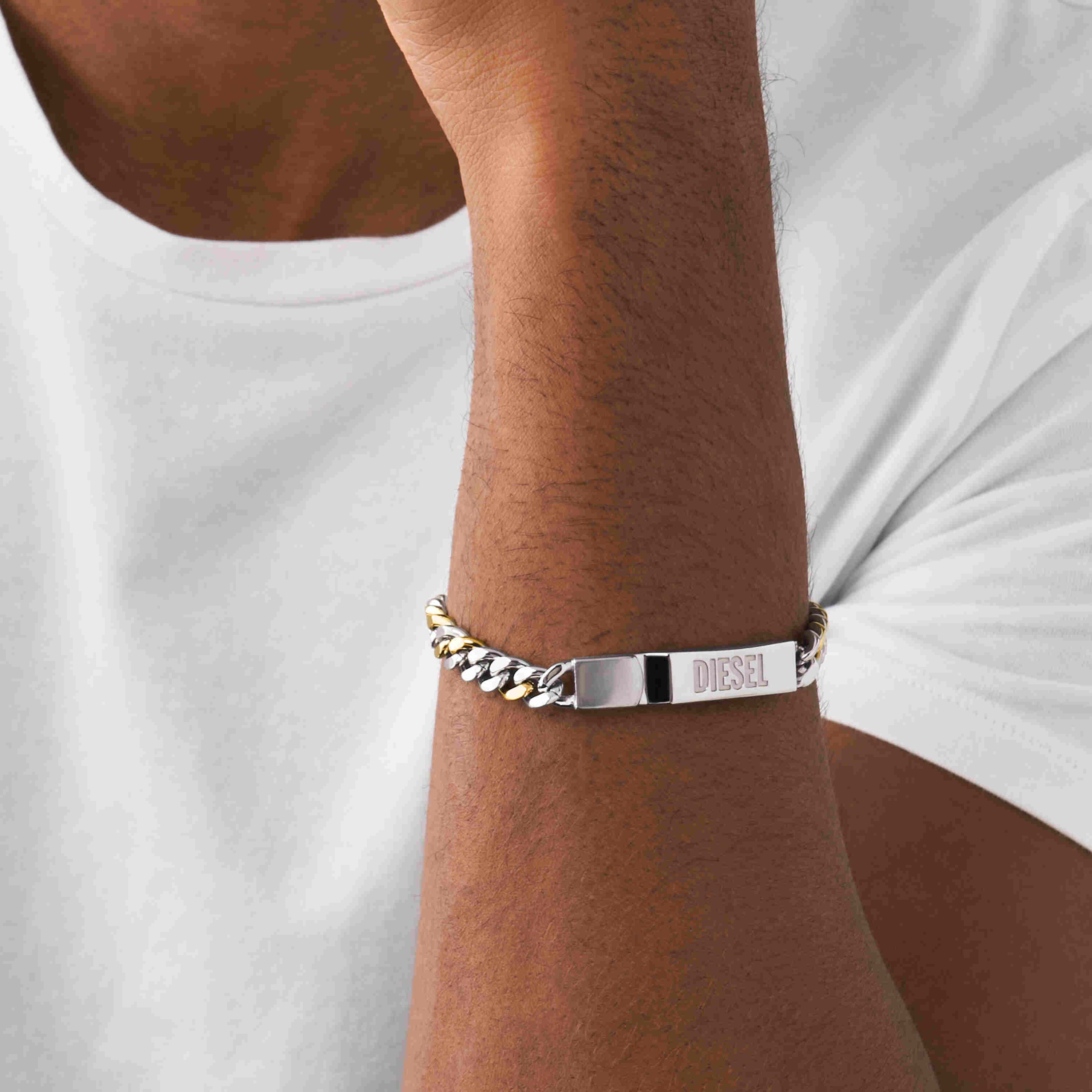 Diesel Steel Silver Bracelet DX1457931