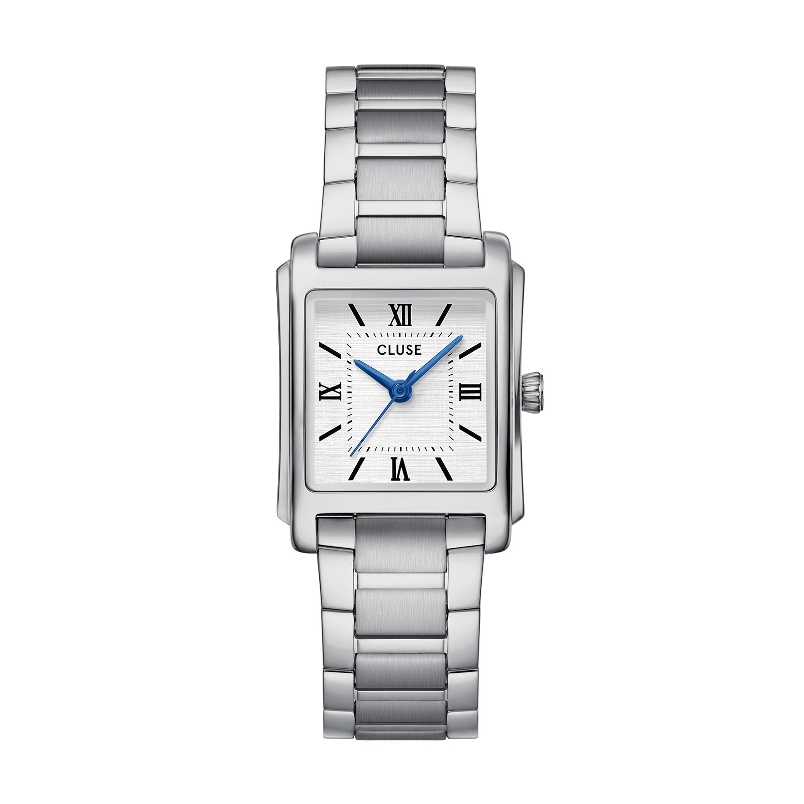 CLUSE Anglee watch, silver dial, silver stainless steel strap CW16602