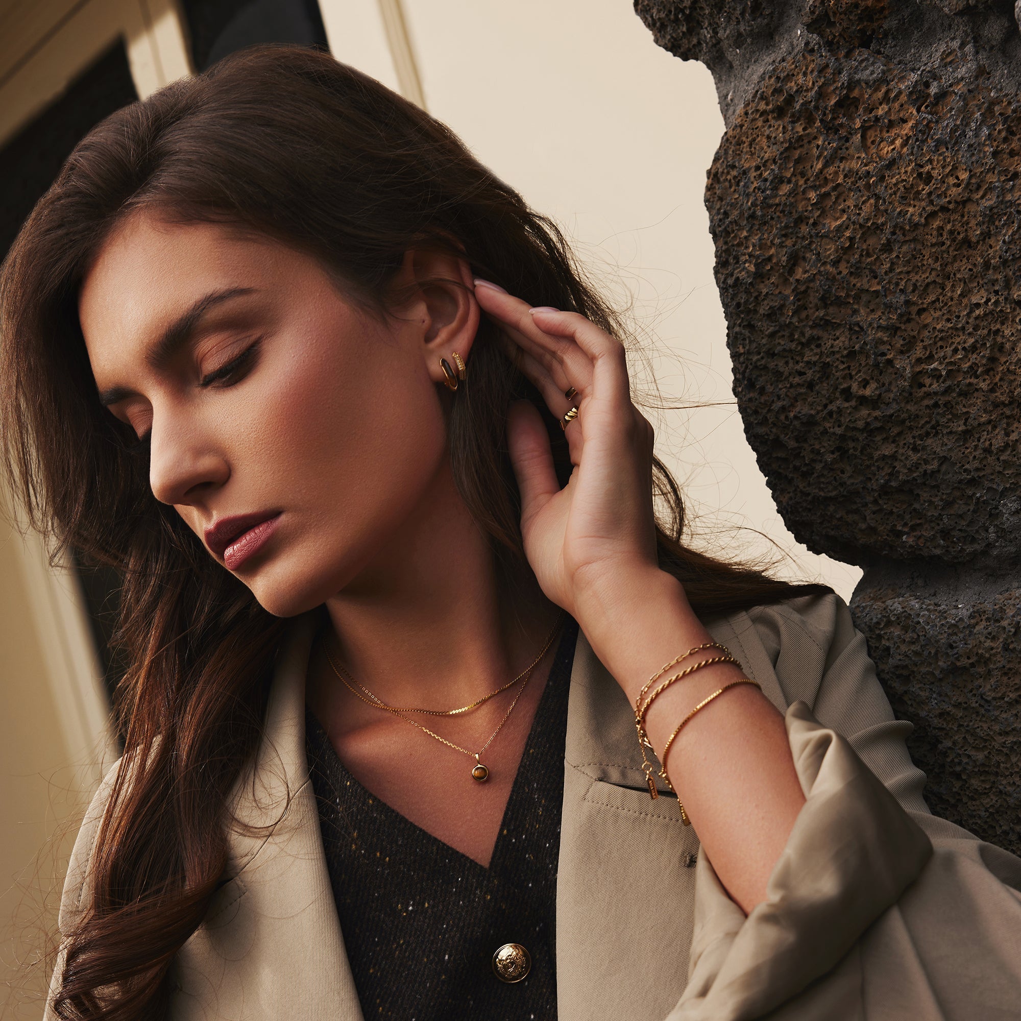 Ania Haie Gold Link Chain Necklace Timeless Elegant Jewelry Piece