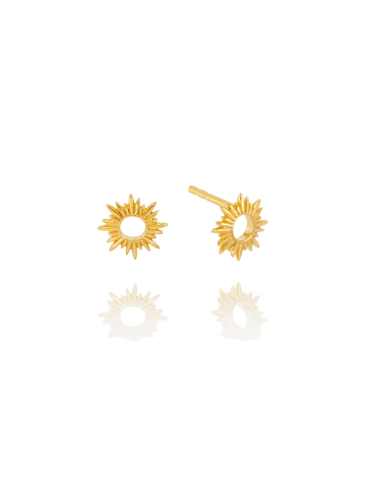 Rachel Jackson Eternal Sun Stud Earrings Gold