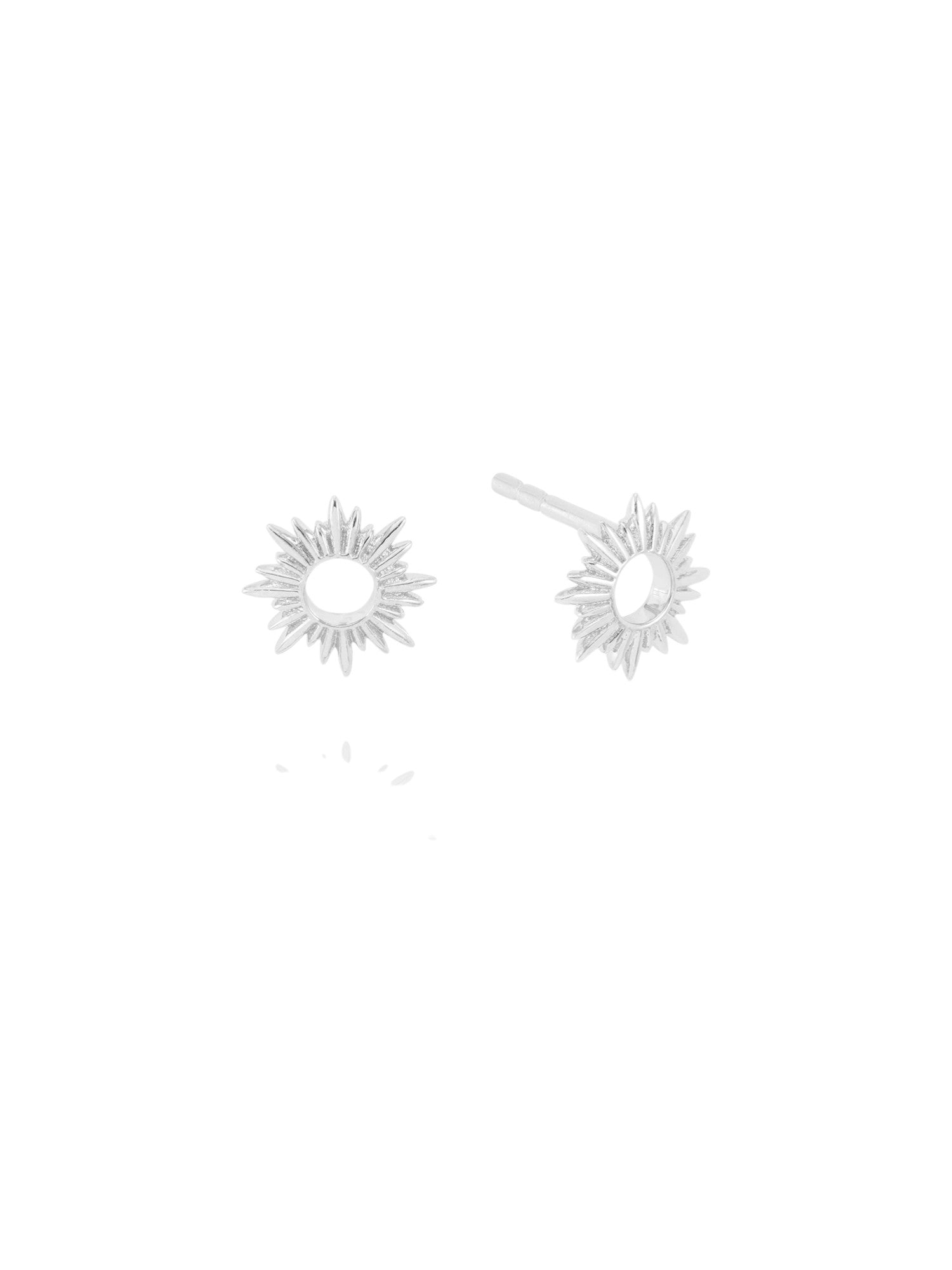 Rachel Jackson Eternal Sun Stud Earrings Silver