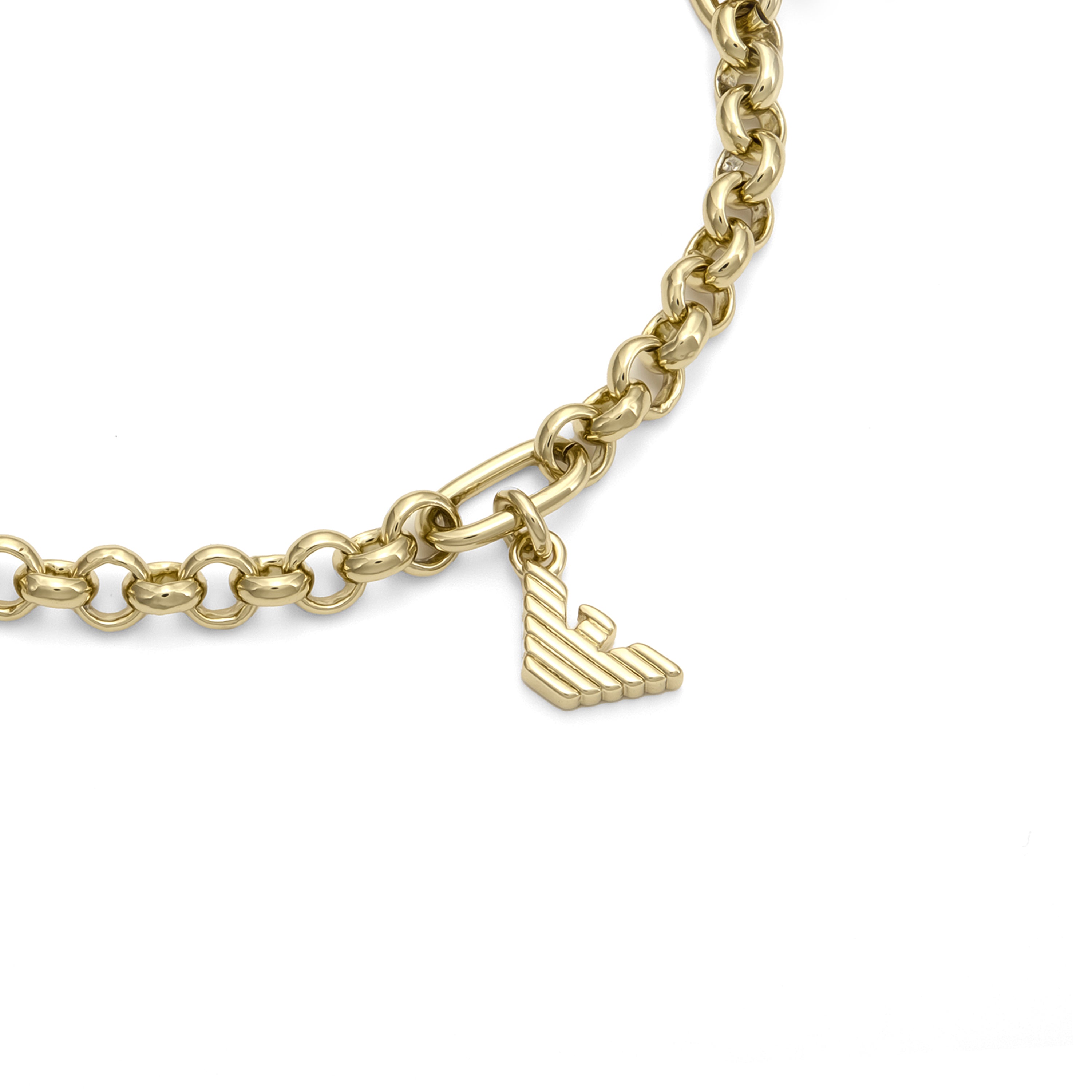 Emporio Armani Gold-Tone Logo Ladies Bracelet EGS3268710