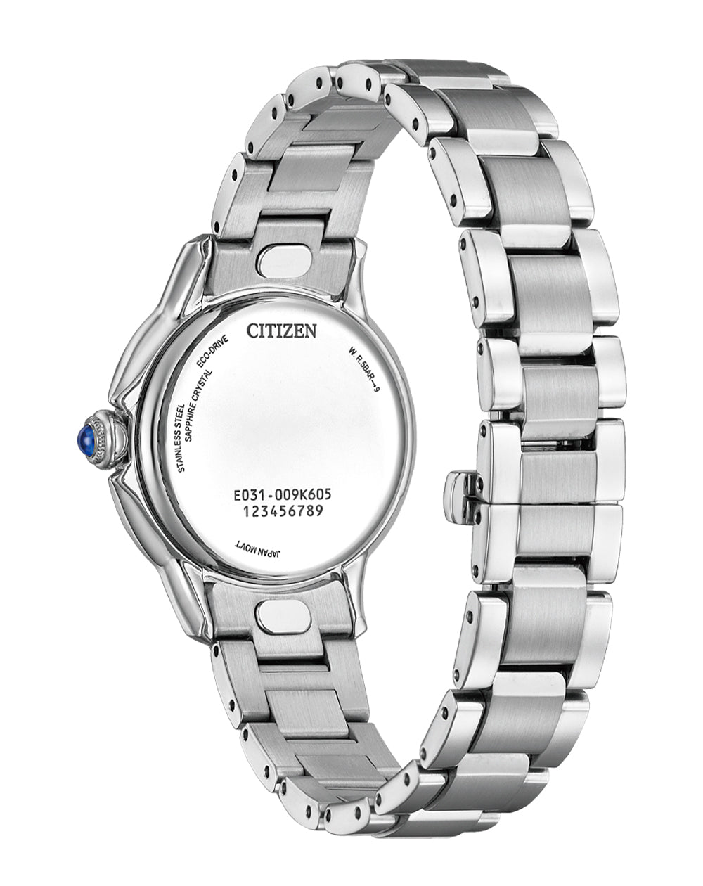 Citizen Eco-Drive L Ceci Steel Pink Dial Watch EM1160-58X