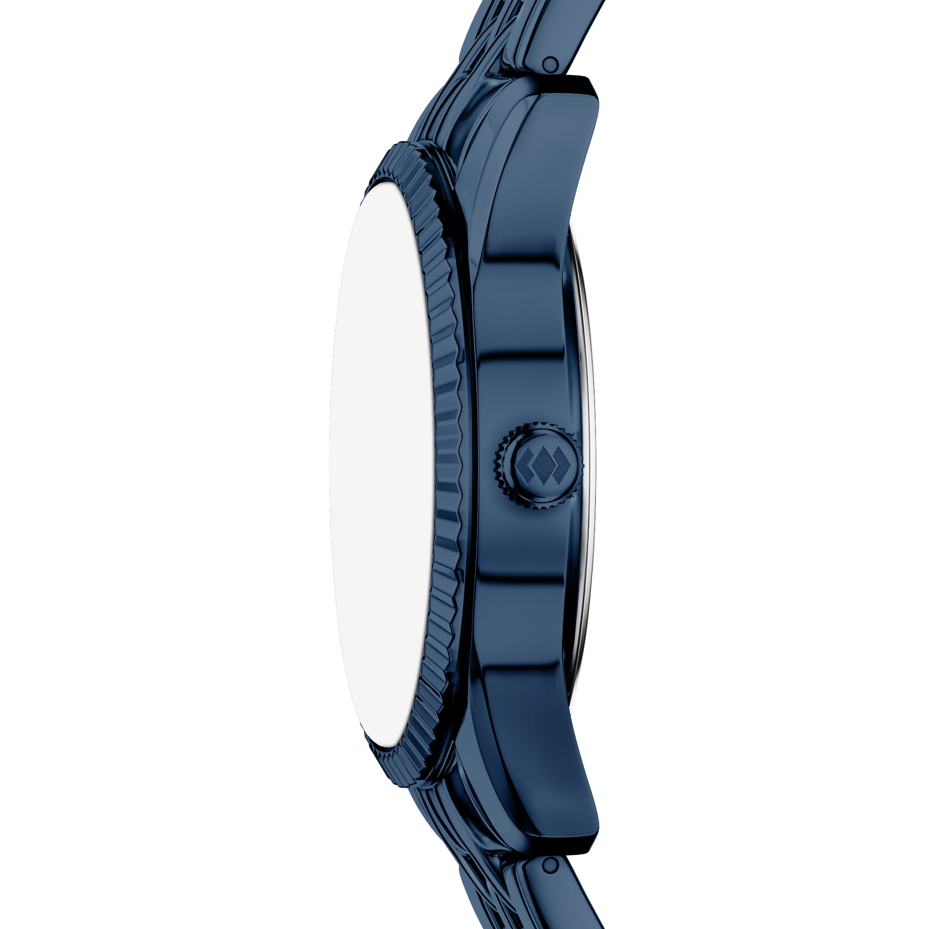 Fossil Scarlette Three-Hand Navy Blue Dial Steel Bracelet ES5476