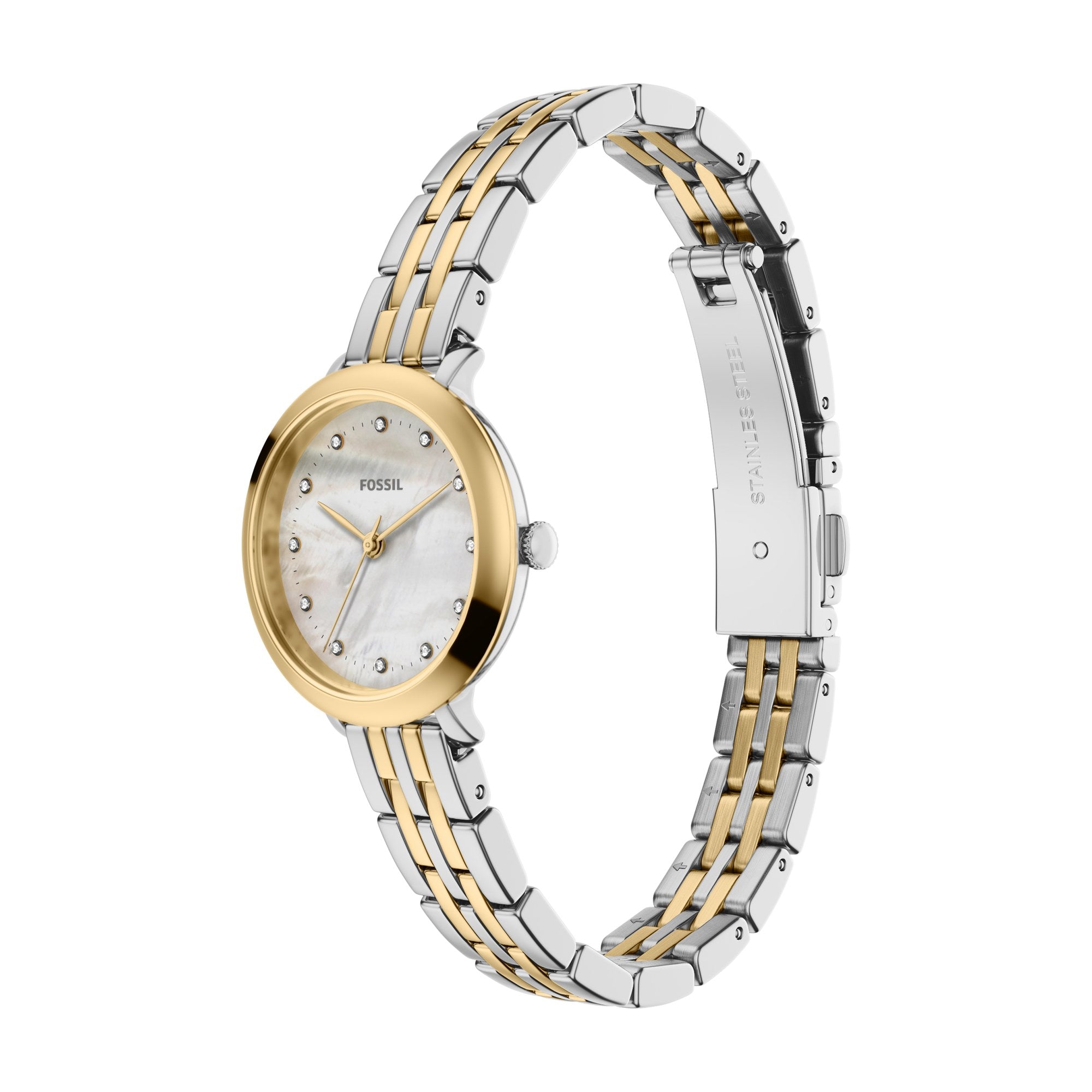 Fossil women's watch, white dial (view 3)
