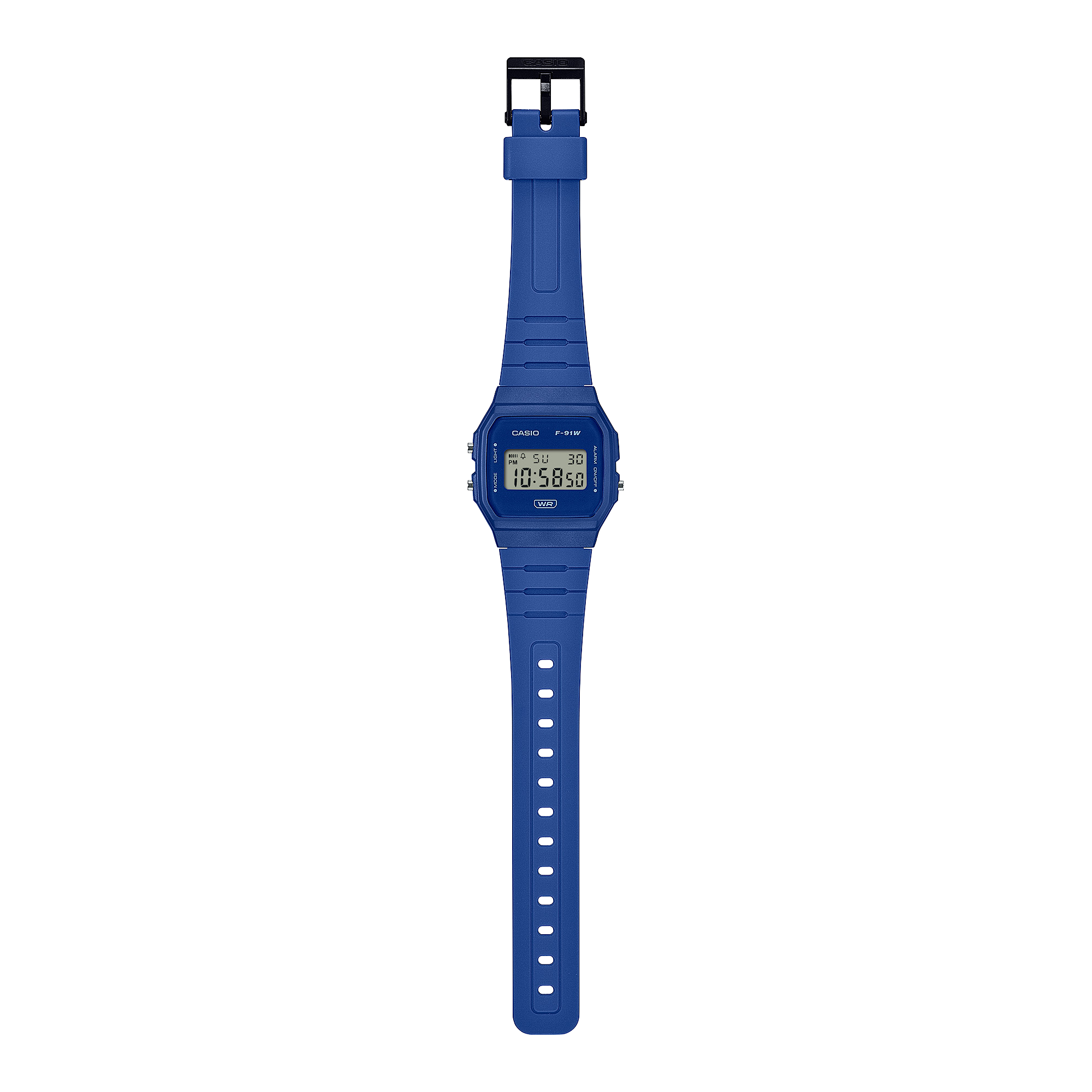 Casio Blue Resin Band Watch F91WB-2A1