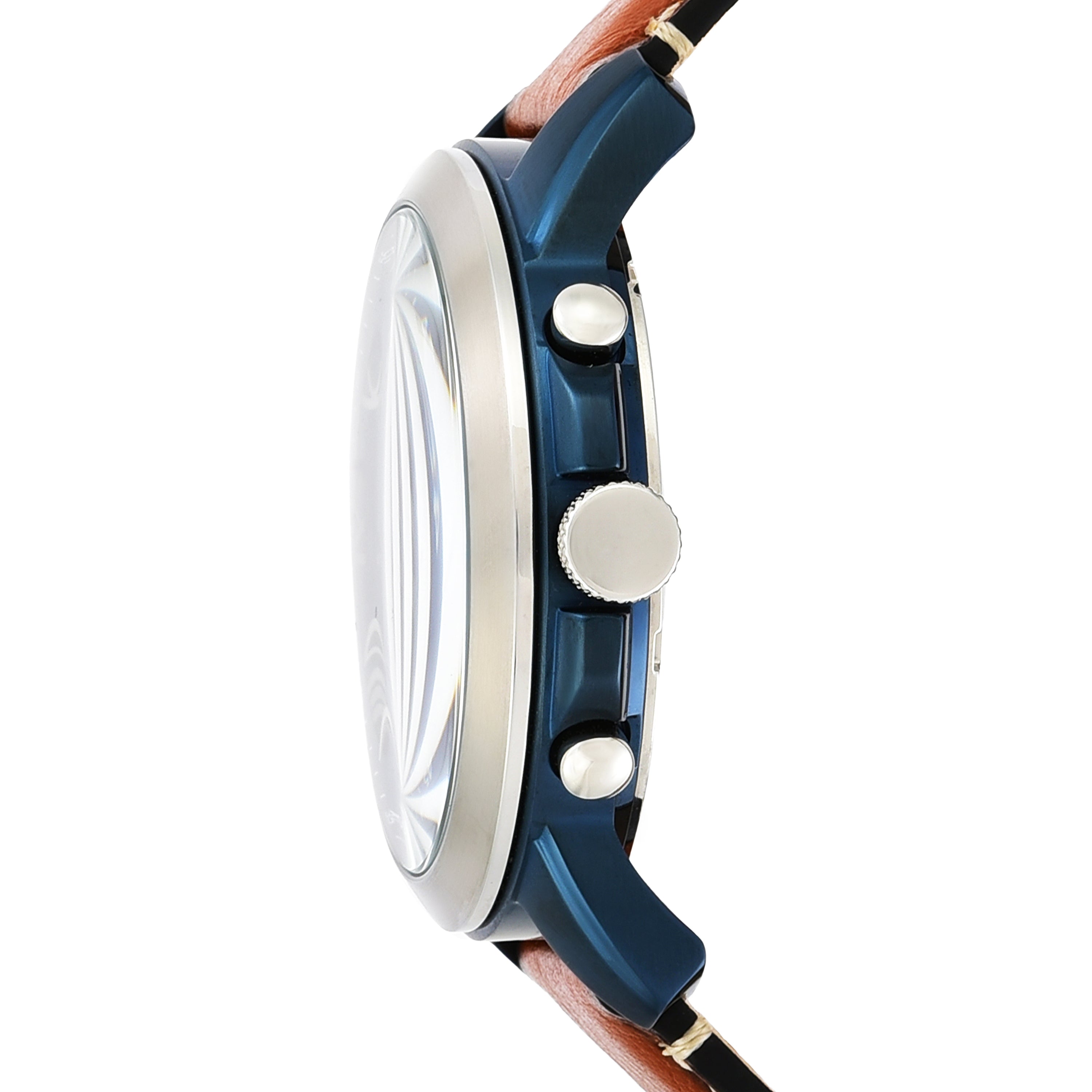 Fossil Grant Chronograph Brown Leather Strap Watch FS5151