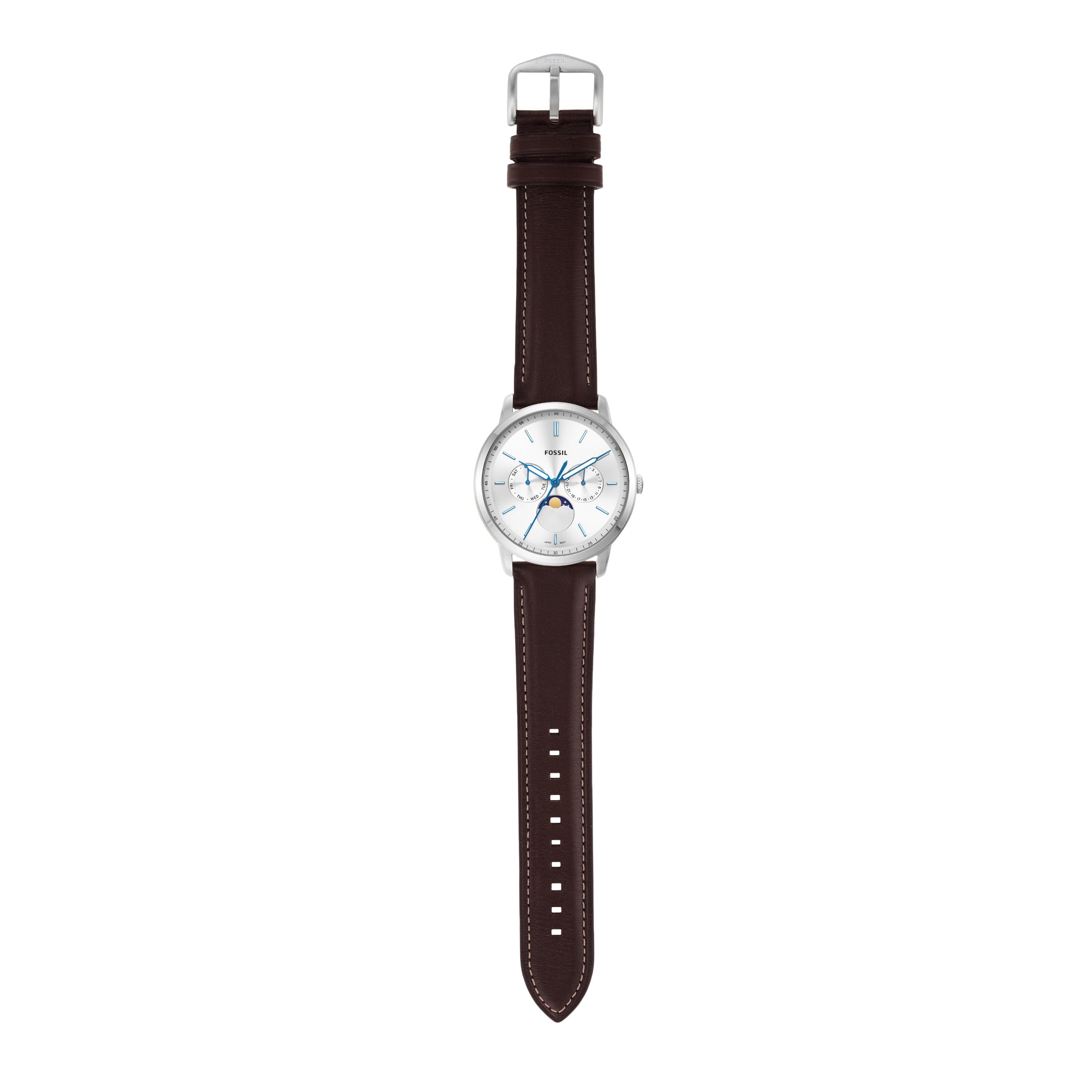 Fossil Neutra Minimalist Moonphase Sunday Dail Men's Watch FS5905