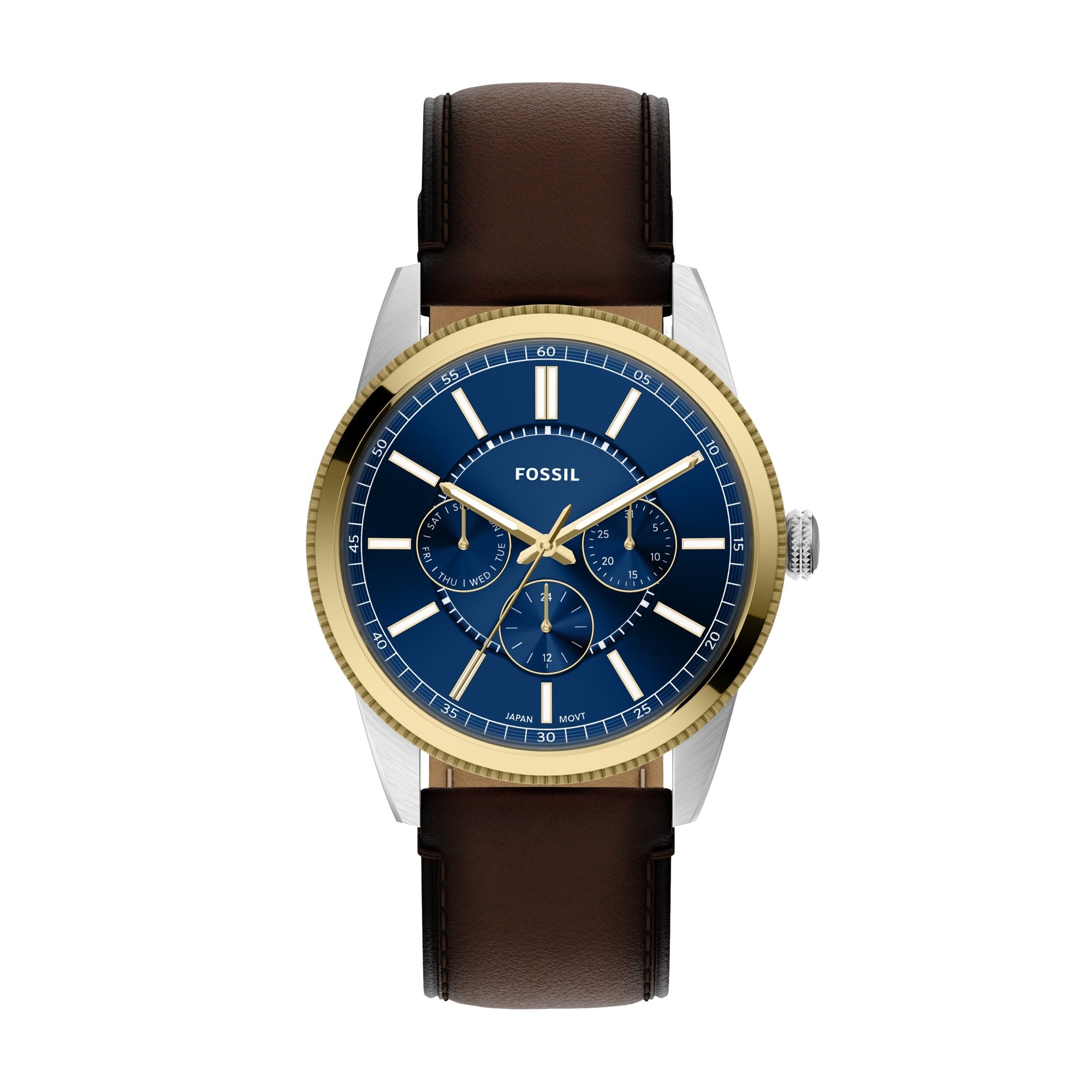 Fossil men's watch, blue dial