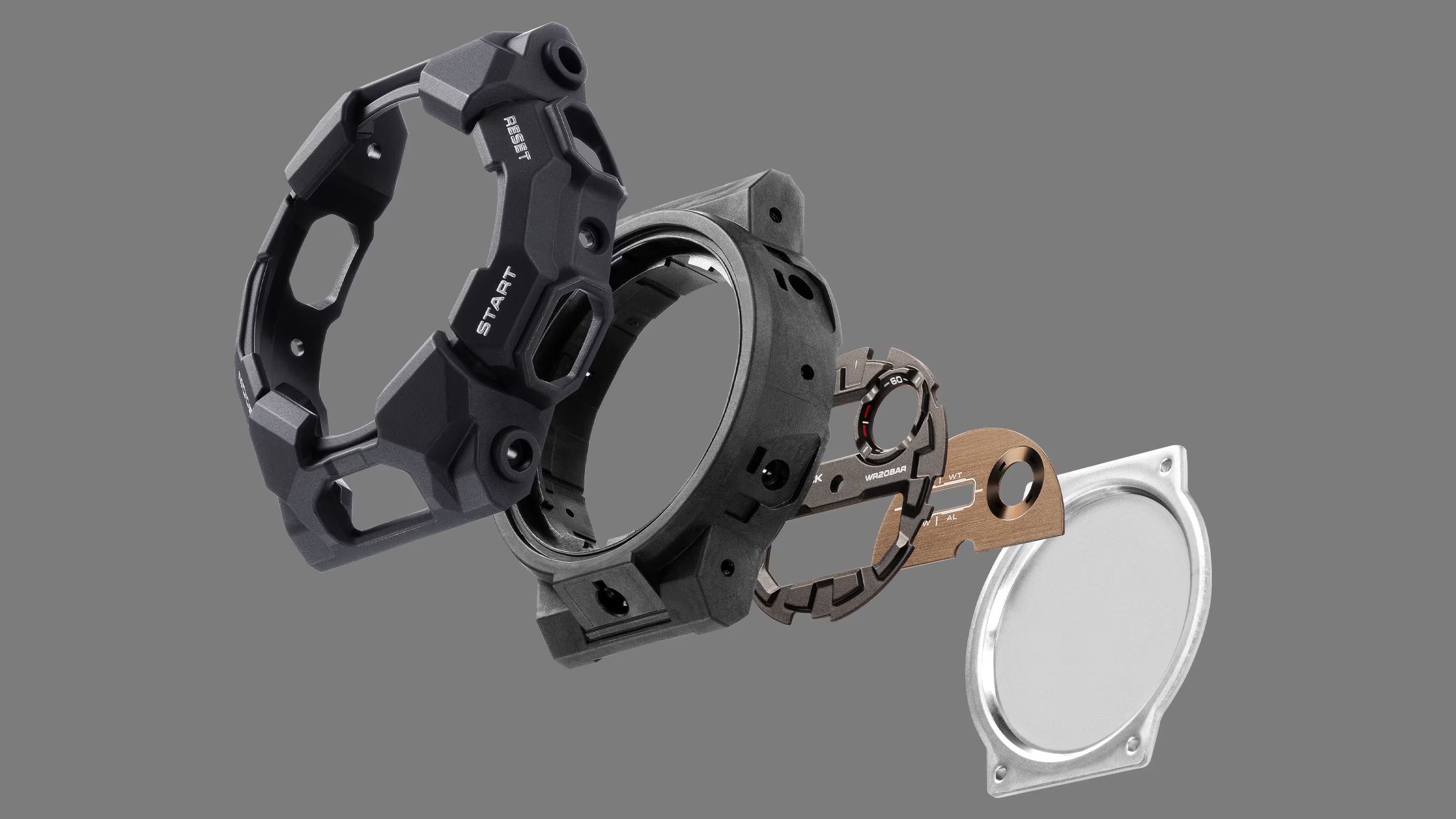 G-Shock Analog Digital Green Nylon Band Watch GA010CE-2A