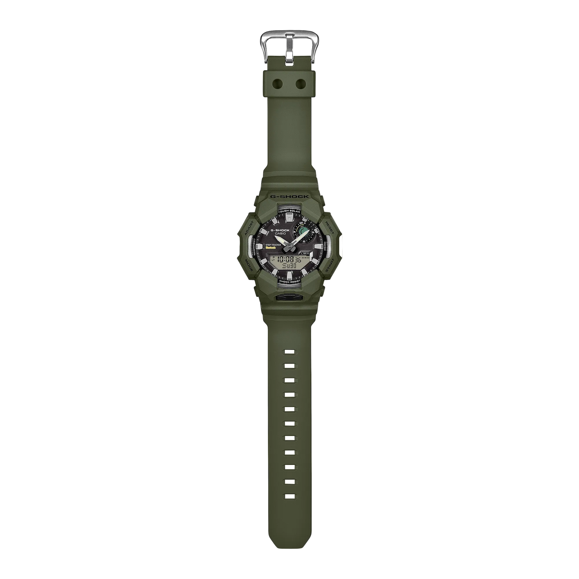 G-Shock Analog Digital Duo Green Resin Band Watch GAB010-3A