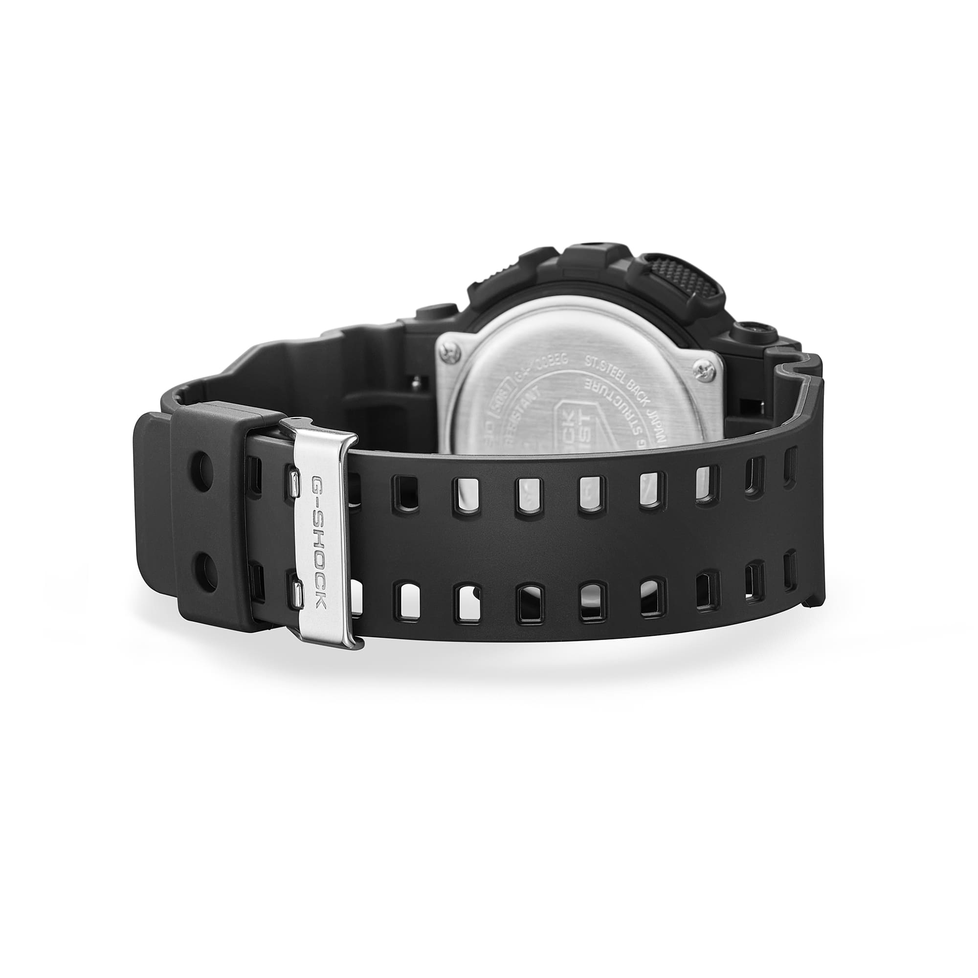 G-Shock Black and Electro Green Men's Watch GA100BEG-1A