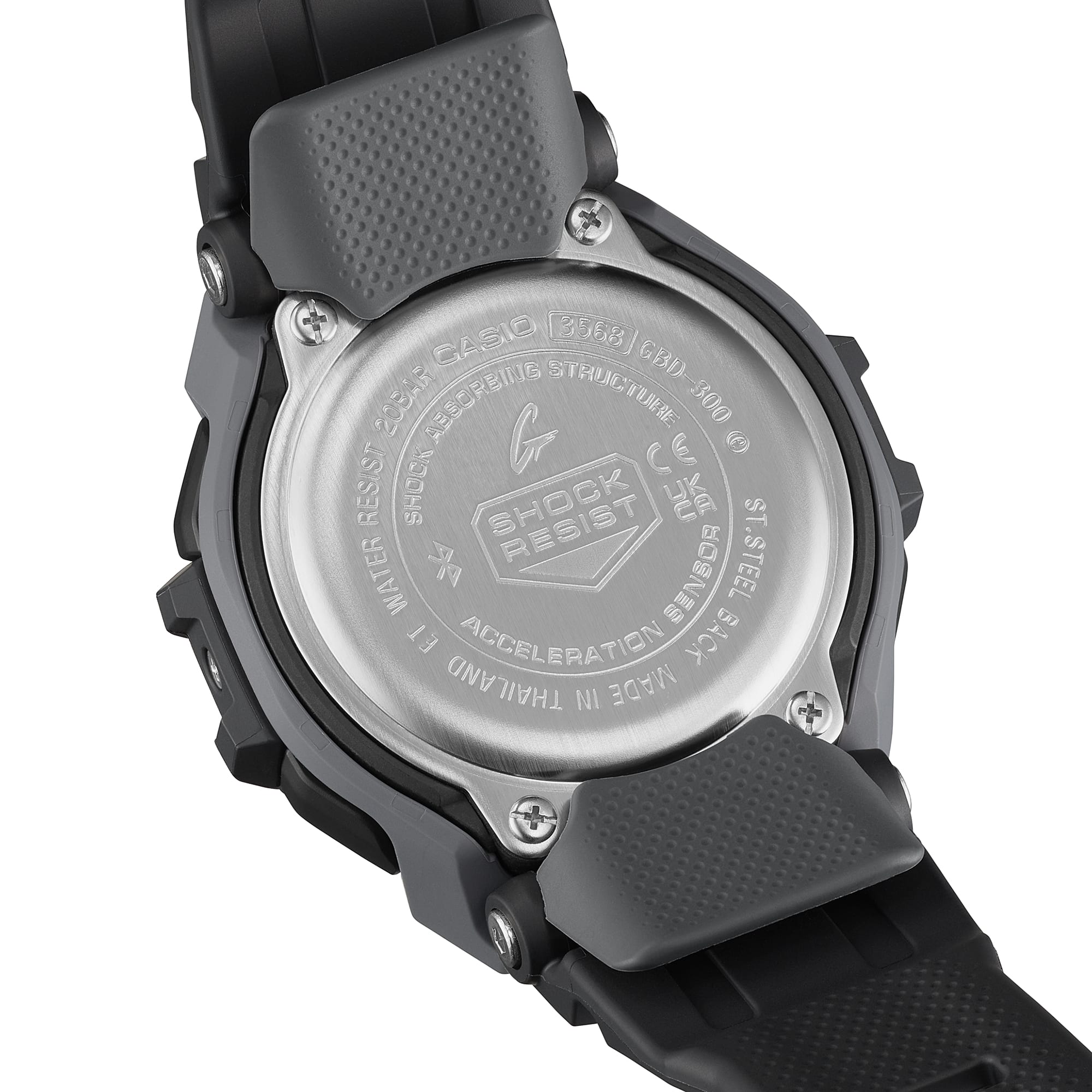 G-Shock G- Squad Black Resin Band Watch GBD300-1D