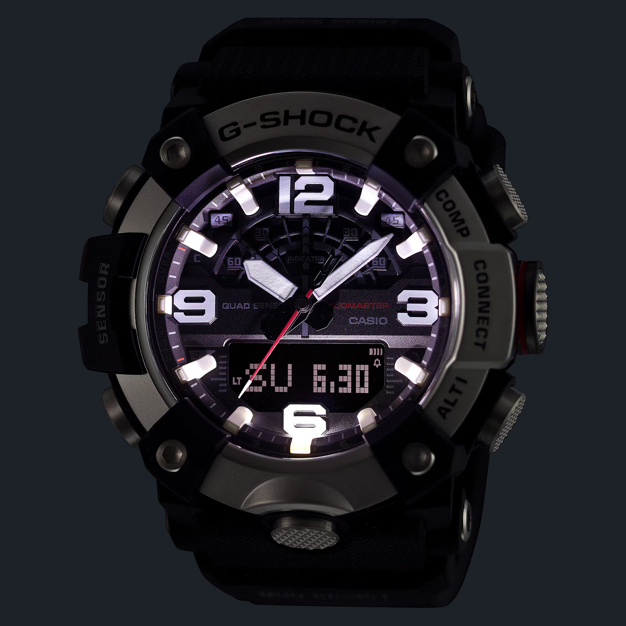 G-Shock Master Of G Mudmaster Orange Rubber Band Watch GGB100X-1A9