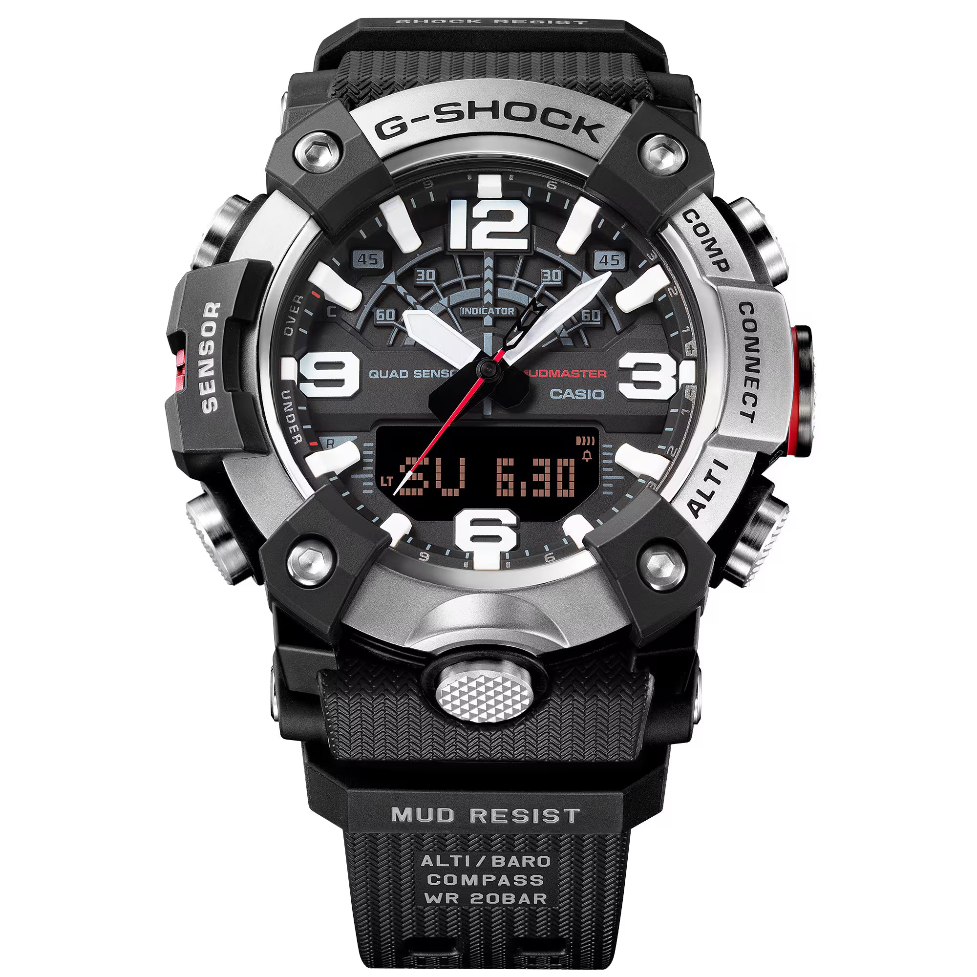 G-Shock Master Of G Mudmaster Black Rubber Band Watch GGB100XM-1A