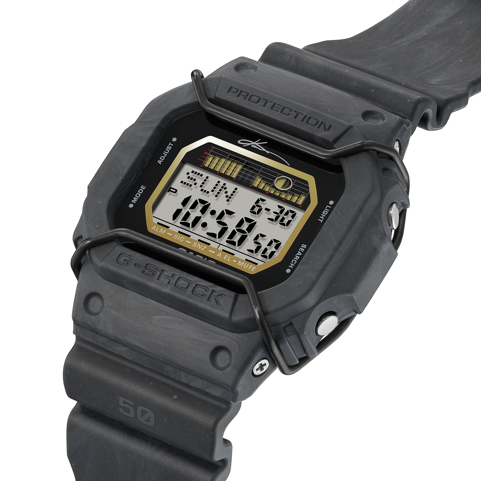 G-Shock G-Lide Black Resin Band Watch GLX5600KA-1