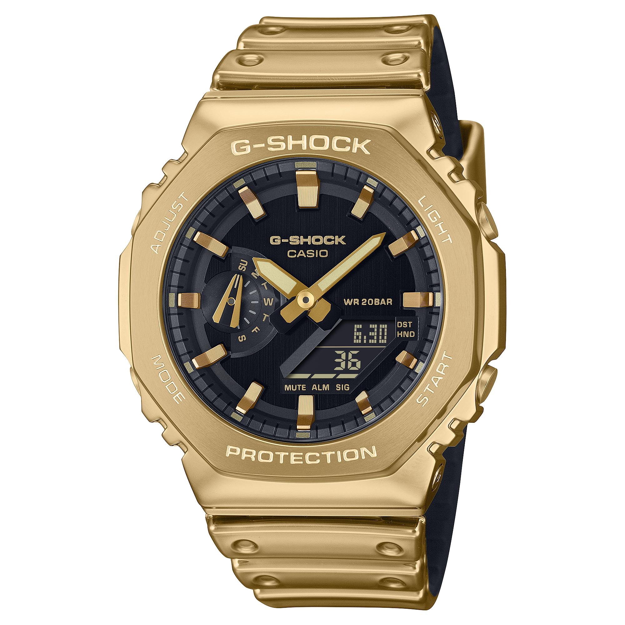 G-Shock GM2100YMG-9A Fine Metallic Series in Gold