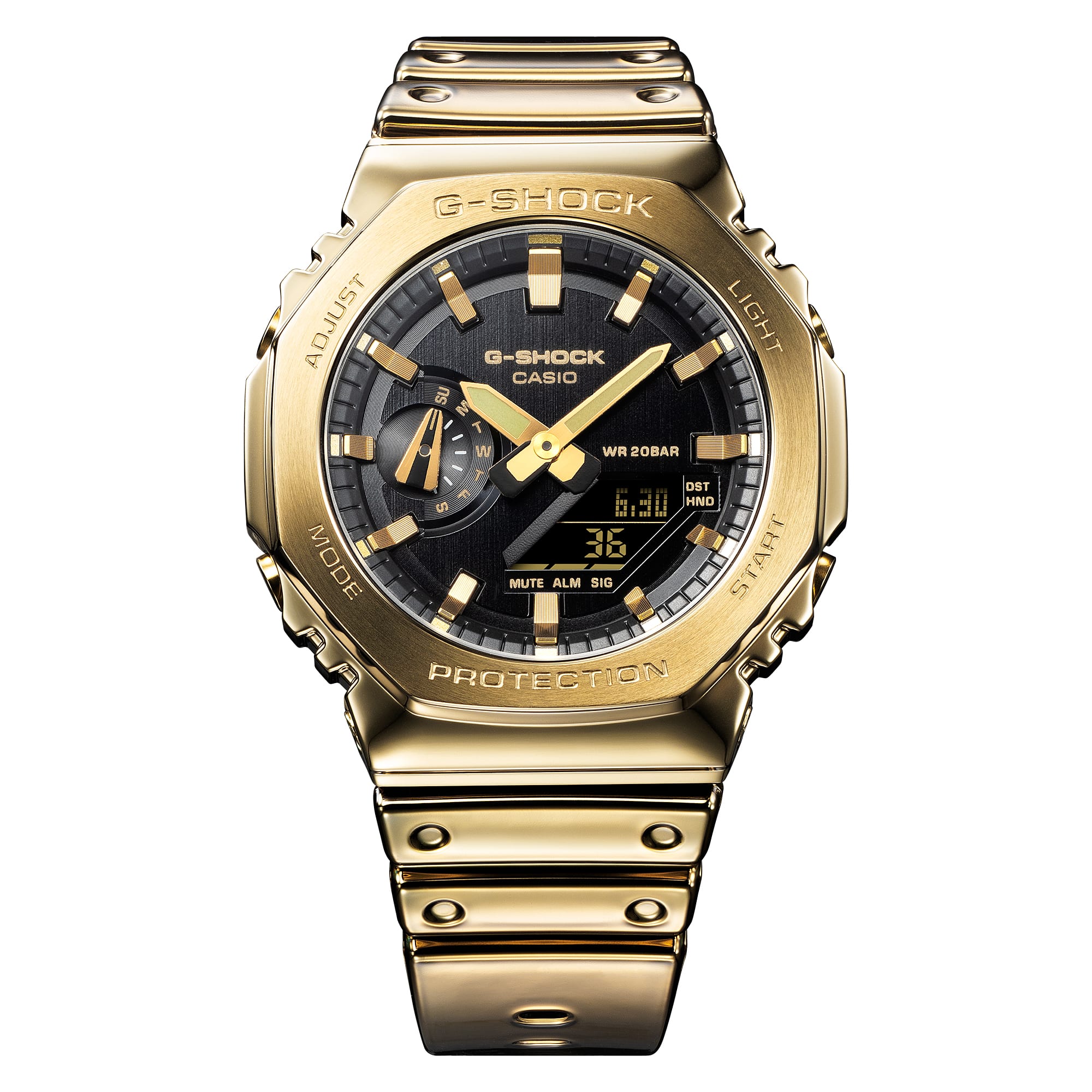 G-Shock GM2100YMG-9A Fine Metallic Series in Gold