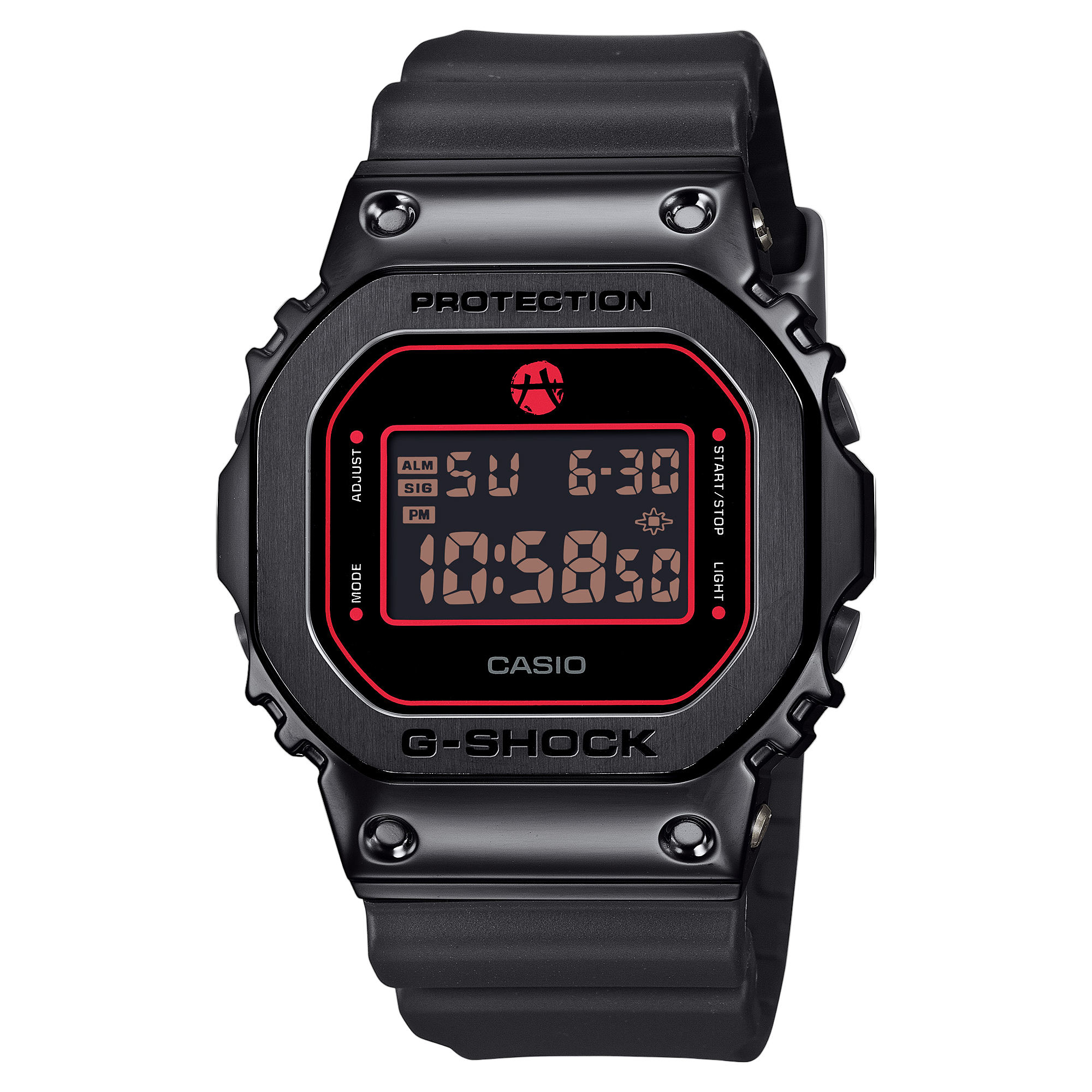 G-Shock Digital Black Resin Band Watch GM5600RH-1D