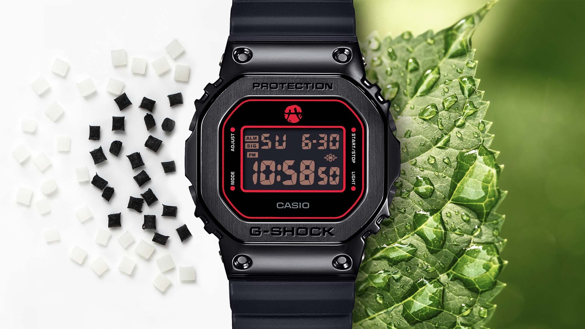 G-Shock Digital Black Resin Band Watch GM5600RH-1D