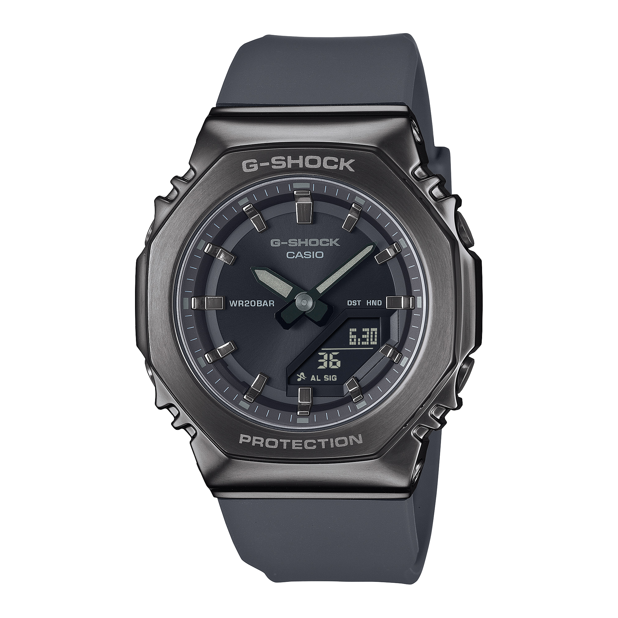 G-Shock Analog Digital Black Resin Band Watch GM-S2110B-8A