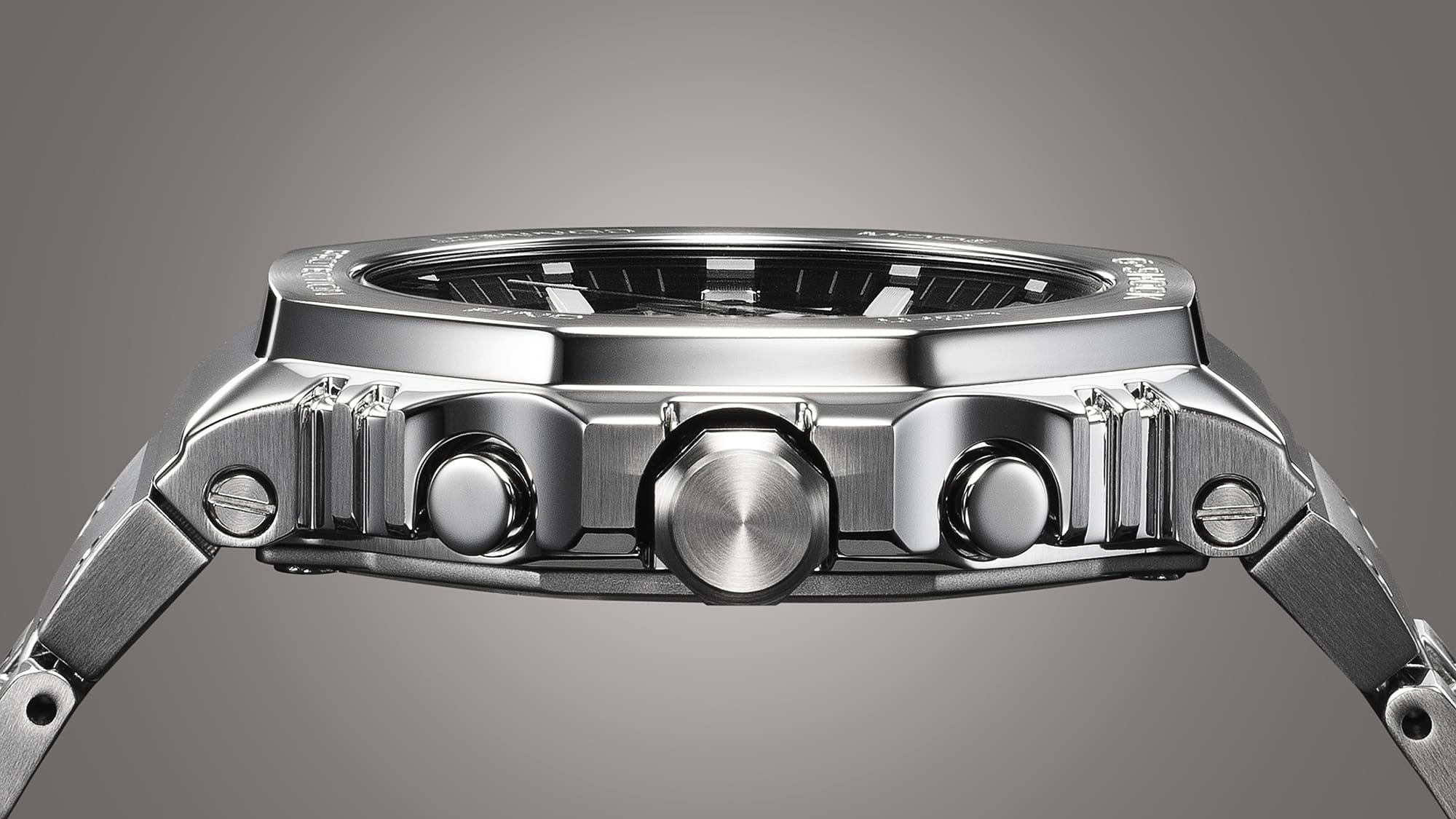 G-Shock Full Metal Blue Dial Stainless Steel Watch GMCB2100AD-2A