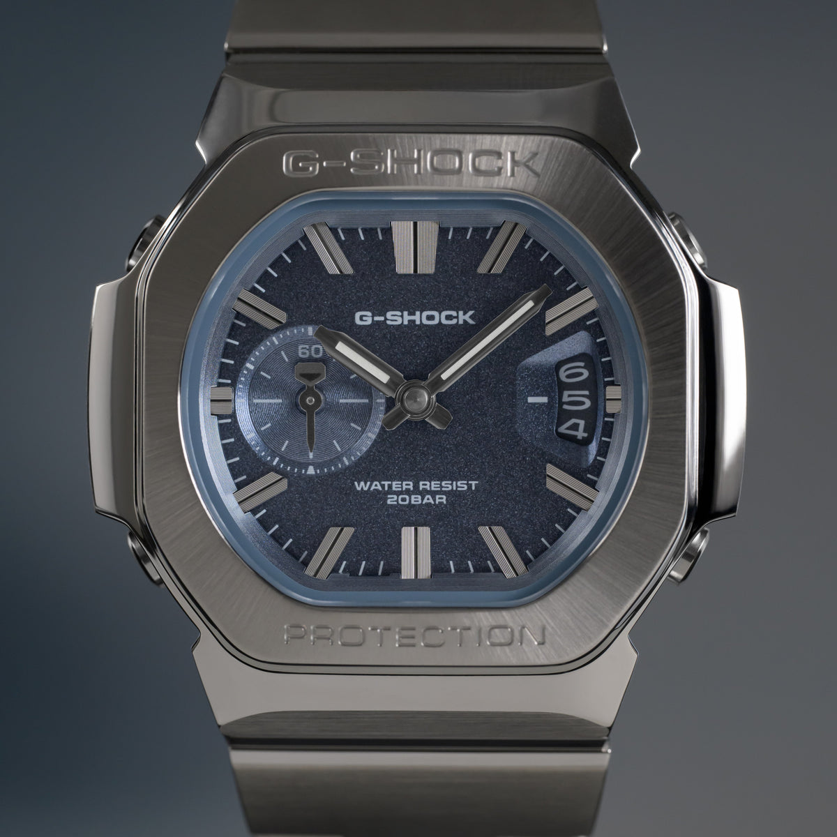 G-Shock 2500 Series Blue Grey GMC2500D-1A2 analogue watch, lifestyle image