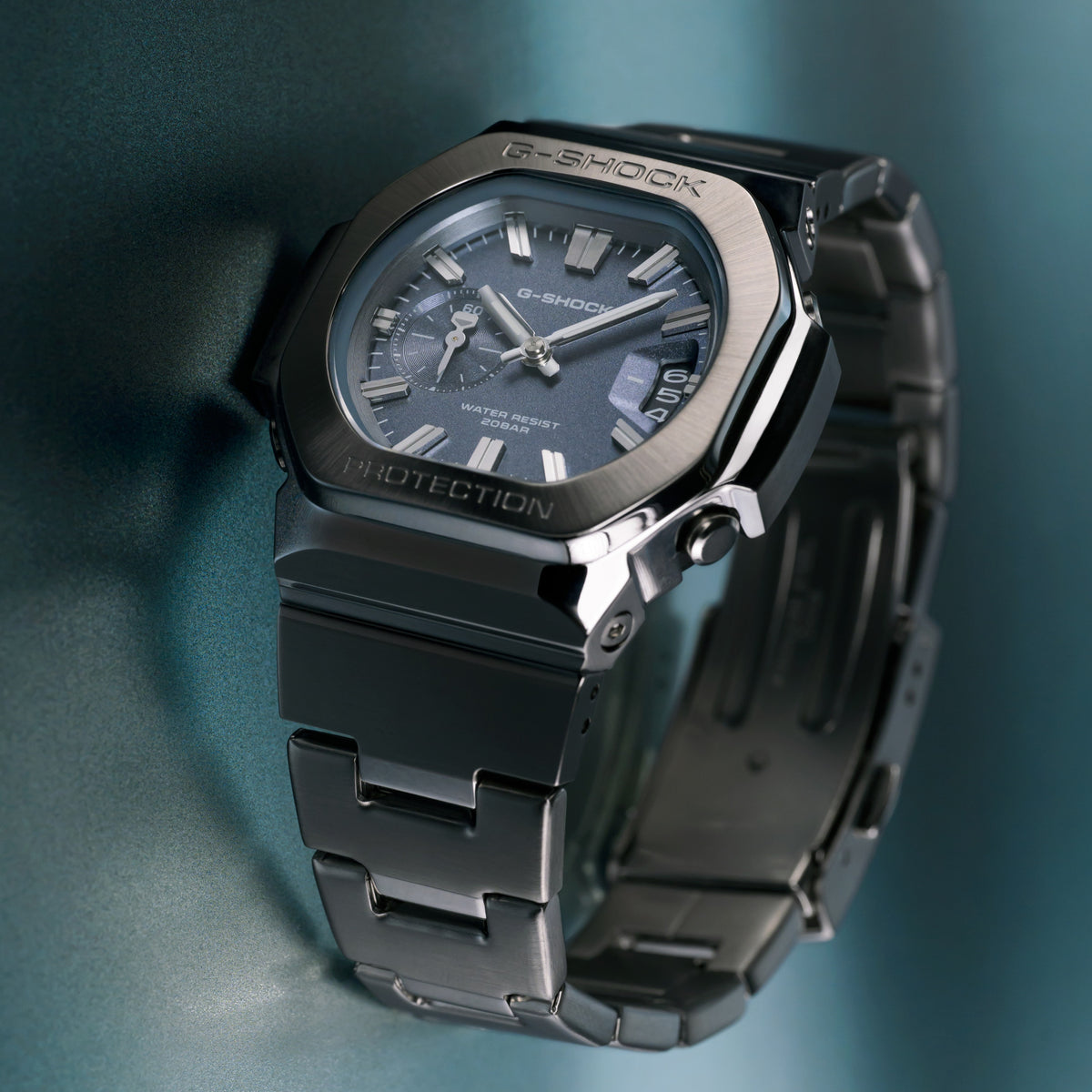 G-Shock 2500 Series Blue Grey GMC2500D-1A2 analogue watch, lifestyle image