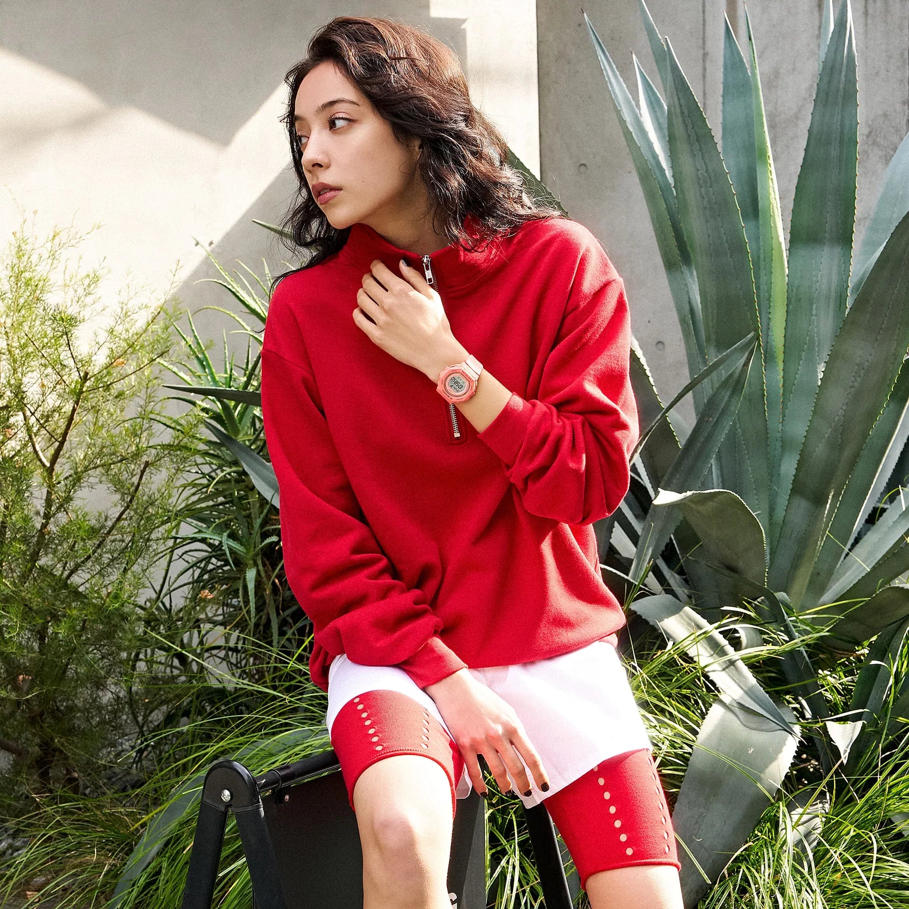 G-Shock G-Squad Salmon Resin Band Watch GMDB300SC-4D