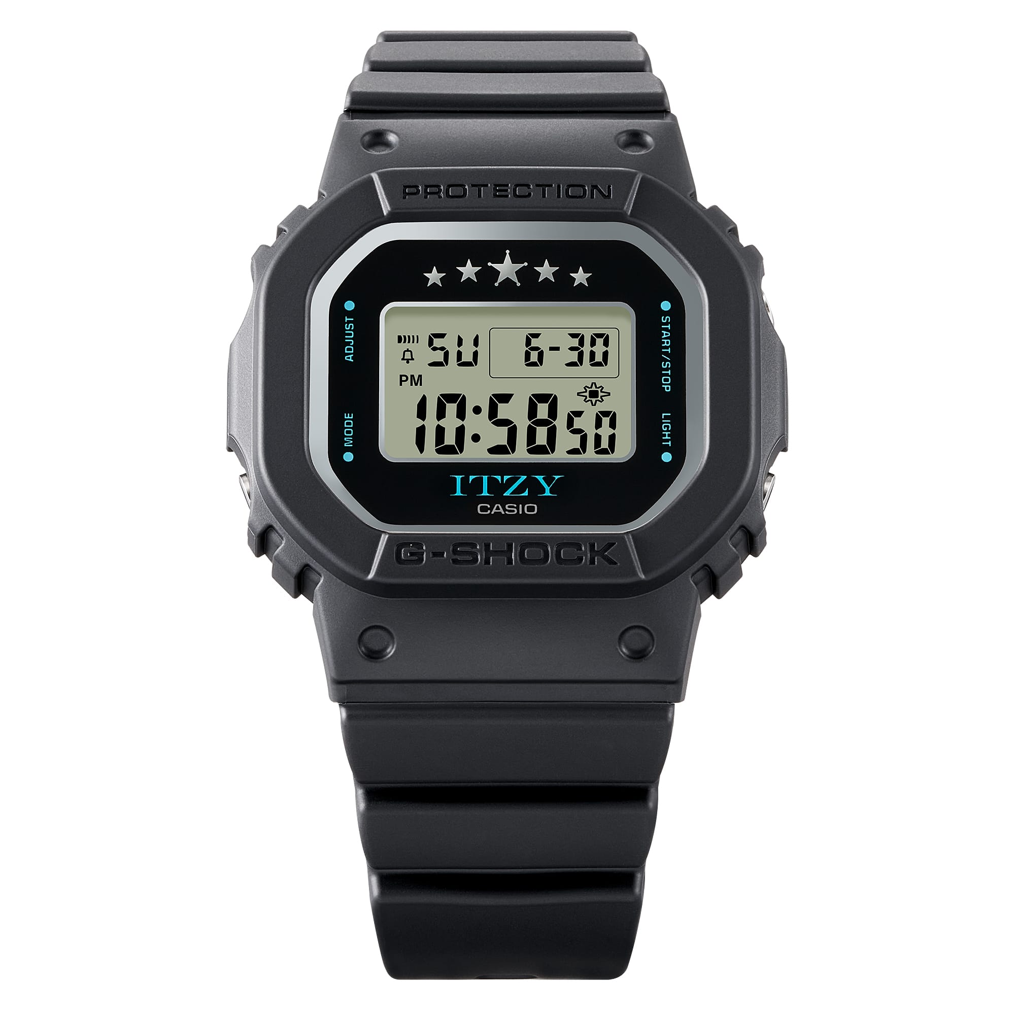 G-Shock ITZY Black Resin Band Watch GMDS5610IT-1D