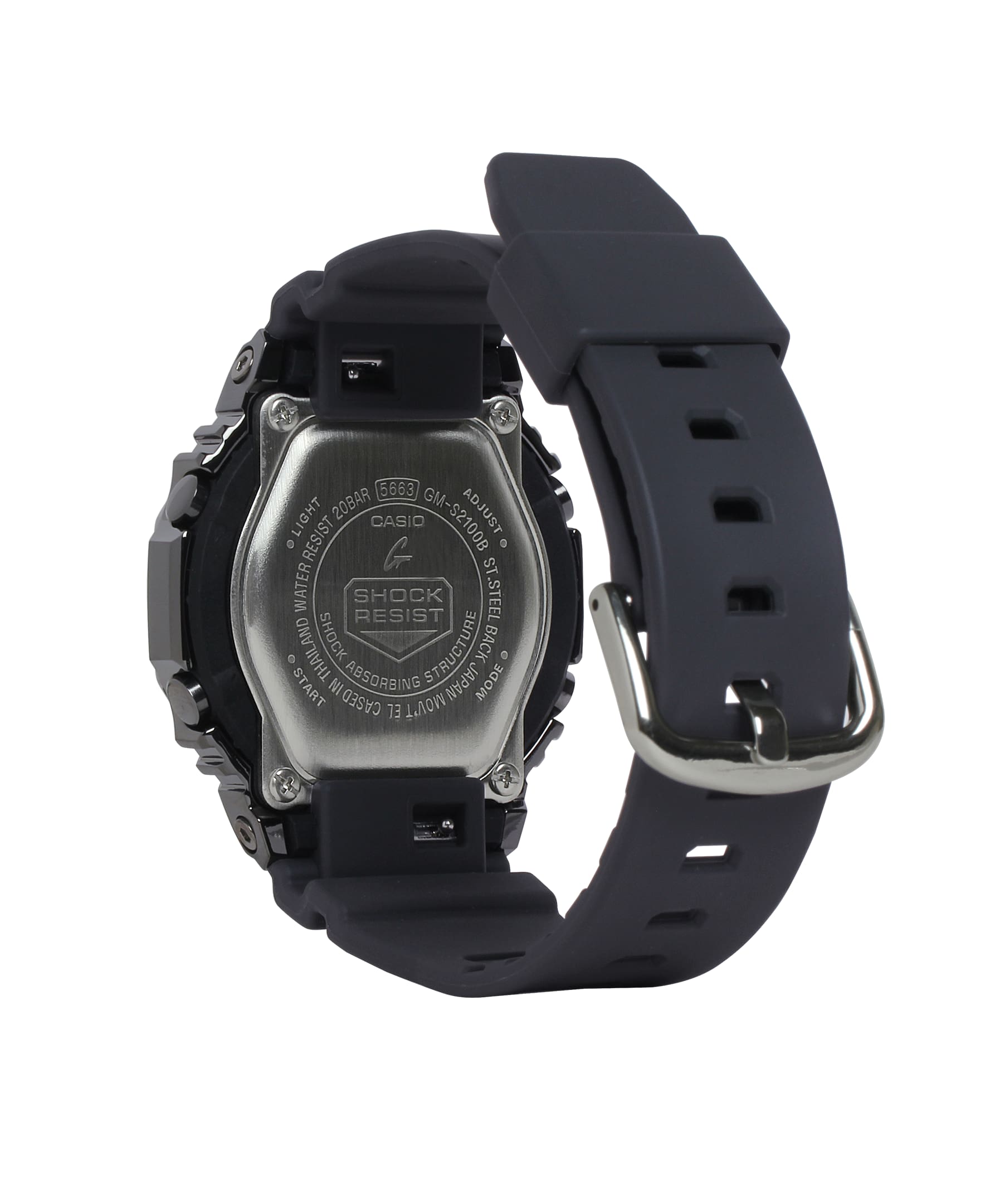 G-Shock Digital Black Resin Band Watch GMS2100B-8A