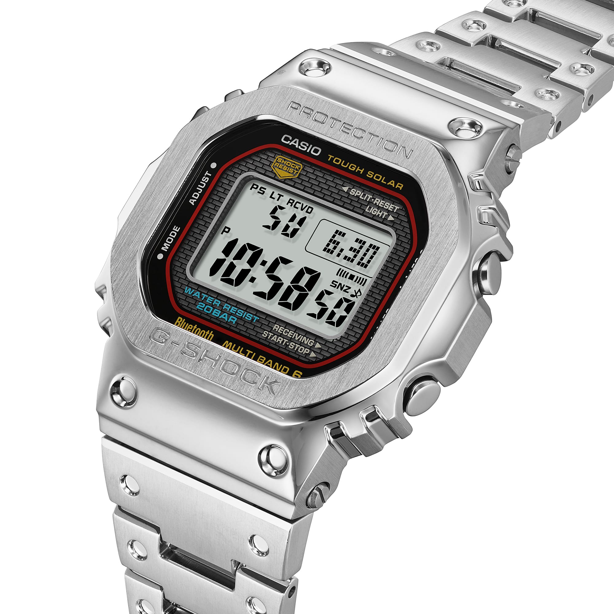 G-Shock Full Metal 5000 Series Stainless Steel Watch GMWB5000D-1C