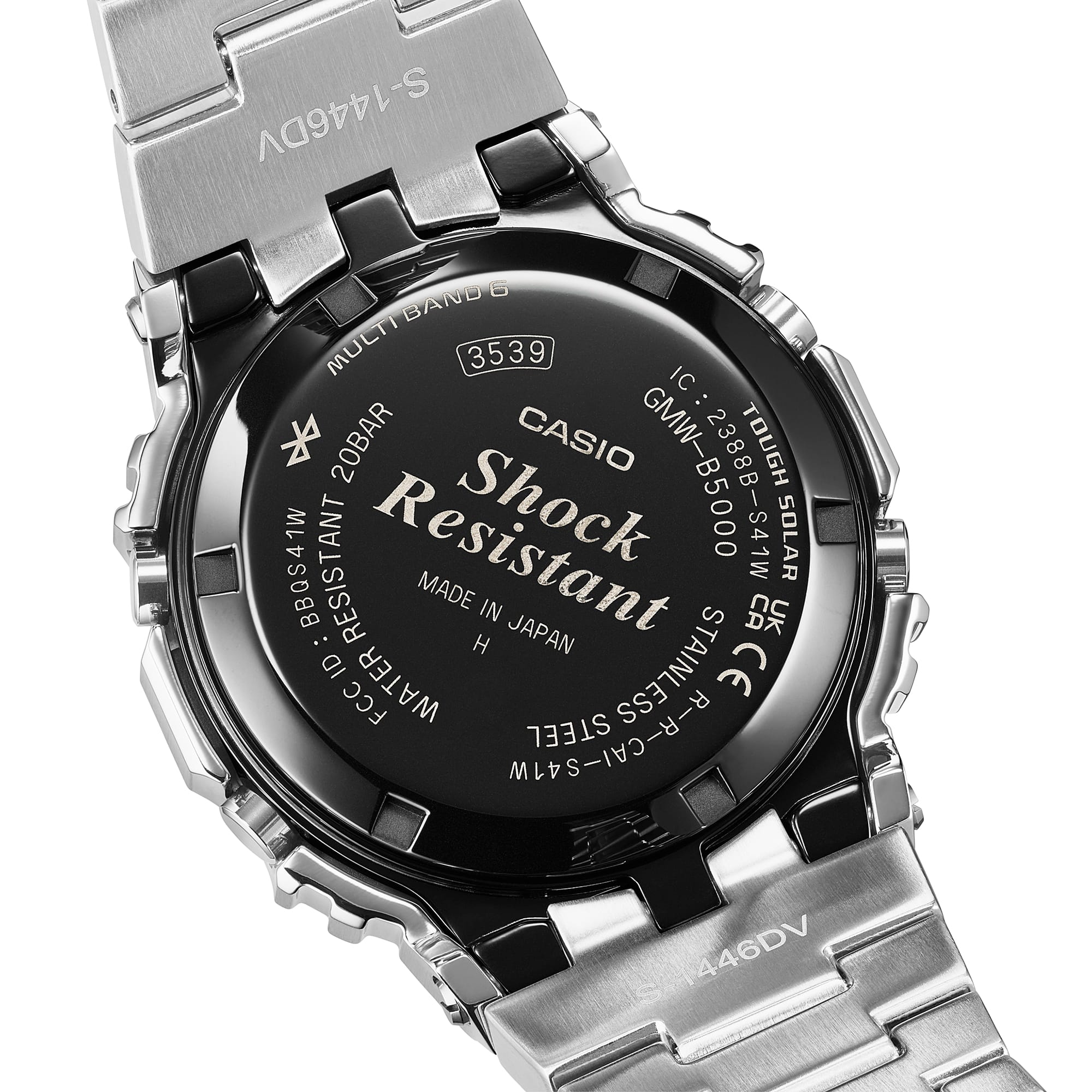 G-Shock Full Metal 5000 Series Stainless Steel Watch GMWB5000D-1C