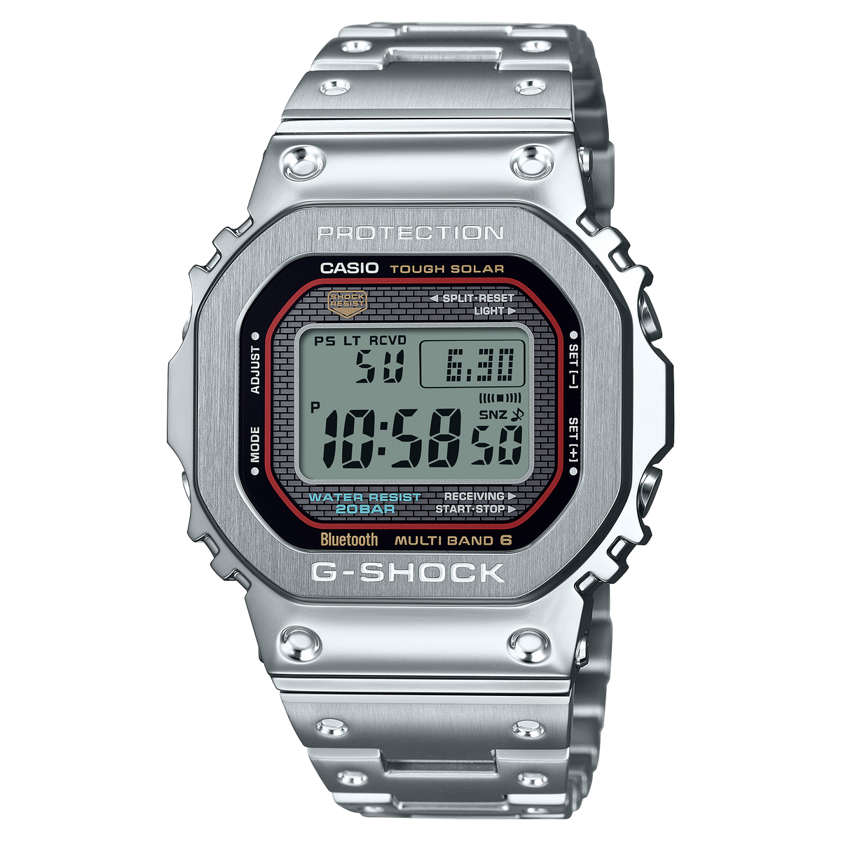G-Shock Full Metal 5000 Series Stainless Steel Watch GMWB5000D-1C