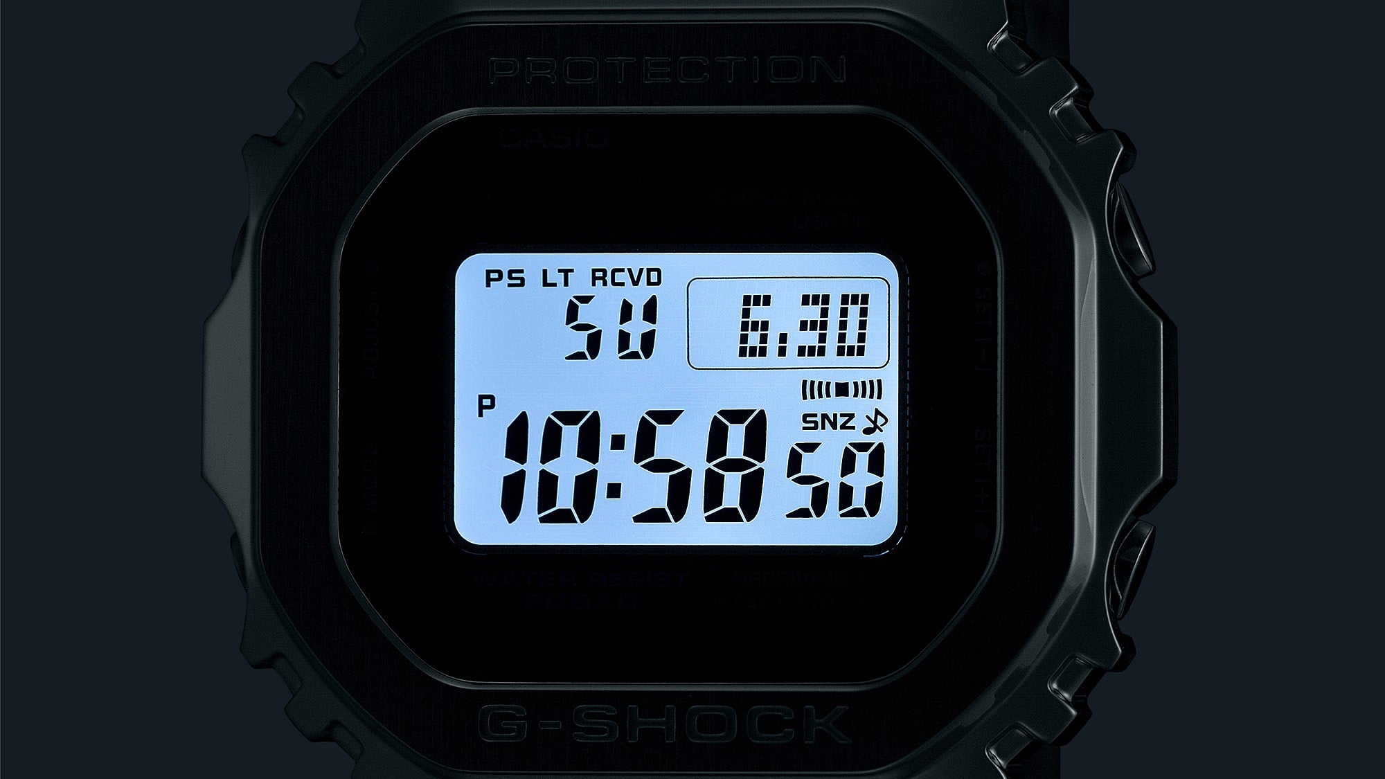 G-Shock Full Metal 5000 Series Stainless Steel Watch GMWB5000D-1C