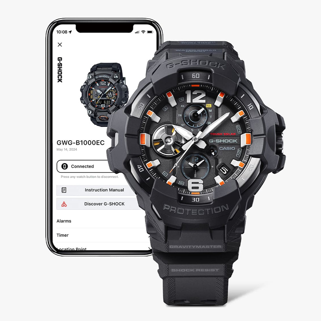 G-Shock Master of G-Land Mudmaster Black Resin Band Watch GRB300EC-1A
