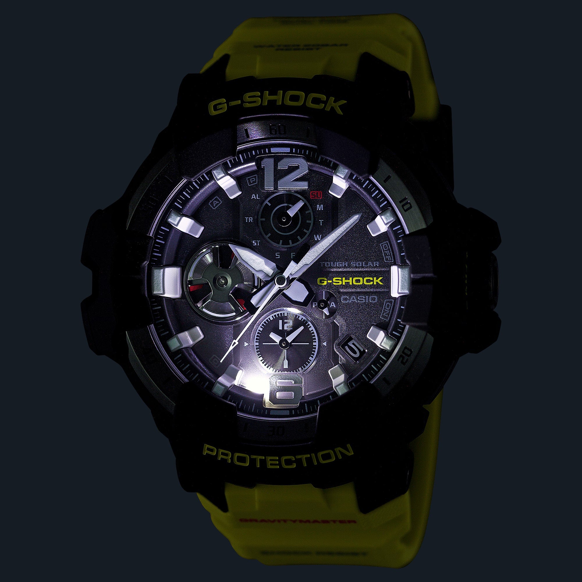 G-Shock Gravitymaster Yellow Resin Watch GRB300RY-1A9