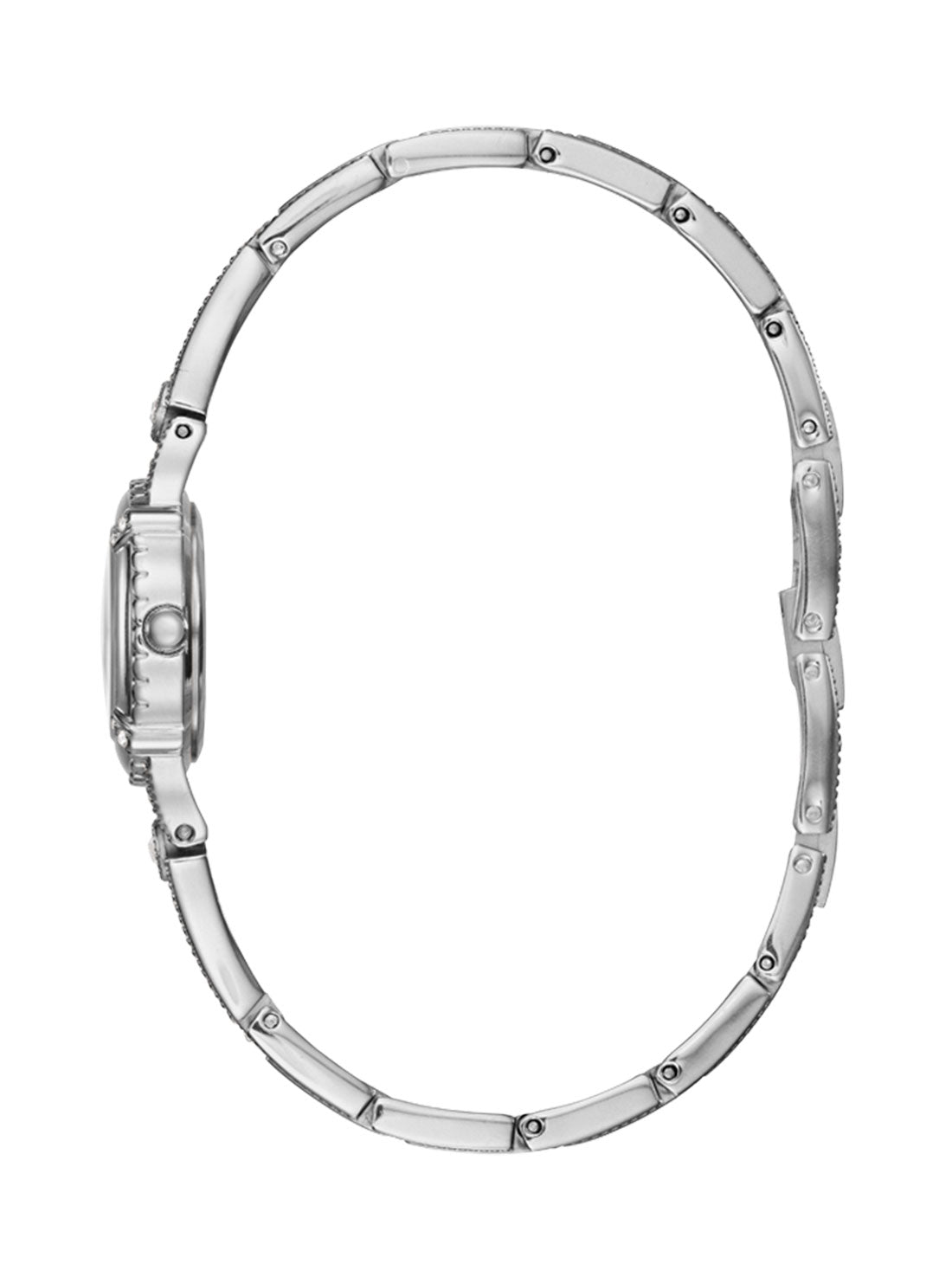 Guess Angelic Silver Dial Silver Bracelet Watch W0135L1