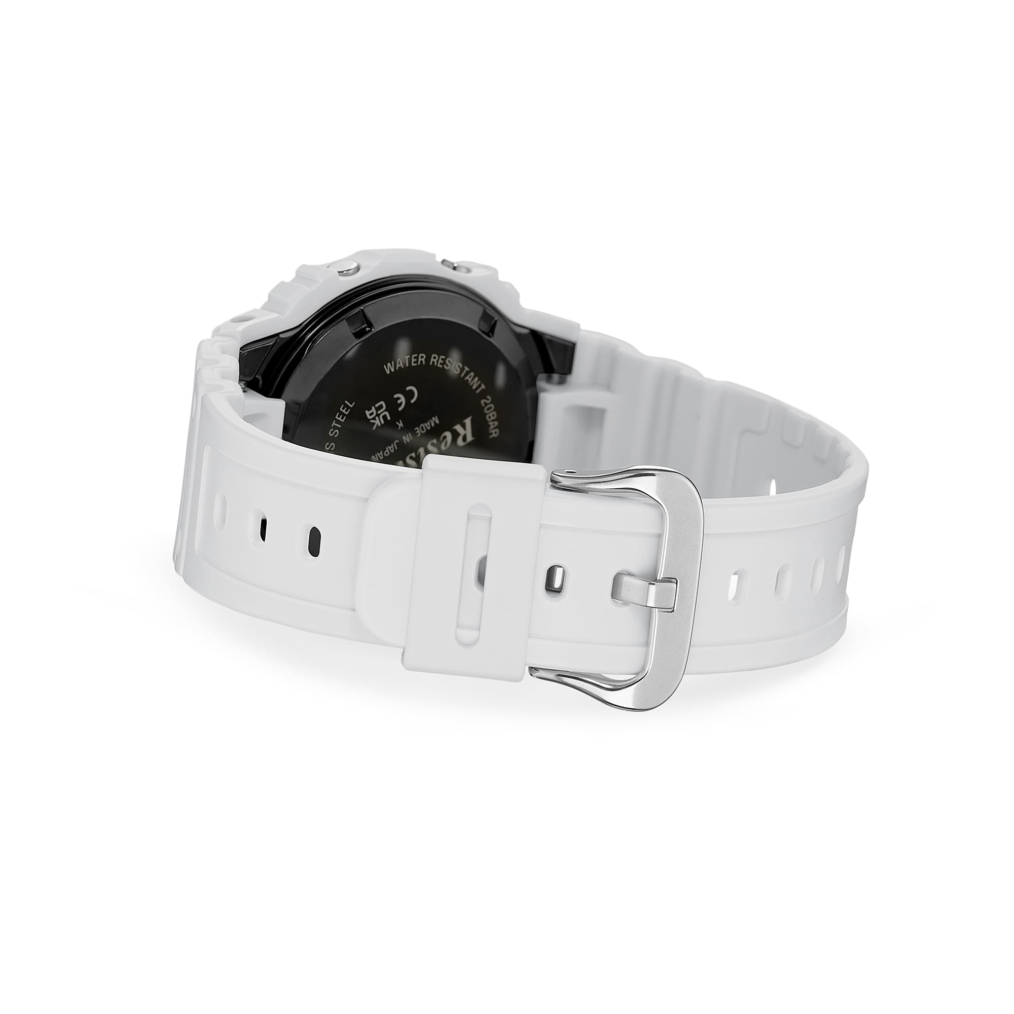 G-Shock Digital Solar Powered White Resin Band Watch GW5000HS-7D