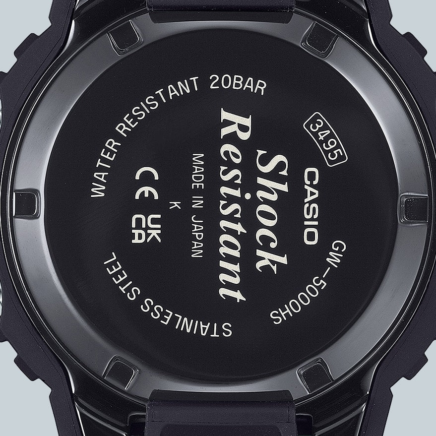 G-Shock Digital Solar Powered White Resin Band Watch GW5000HS-7D