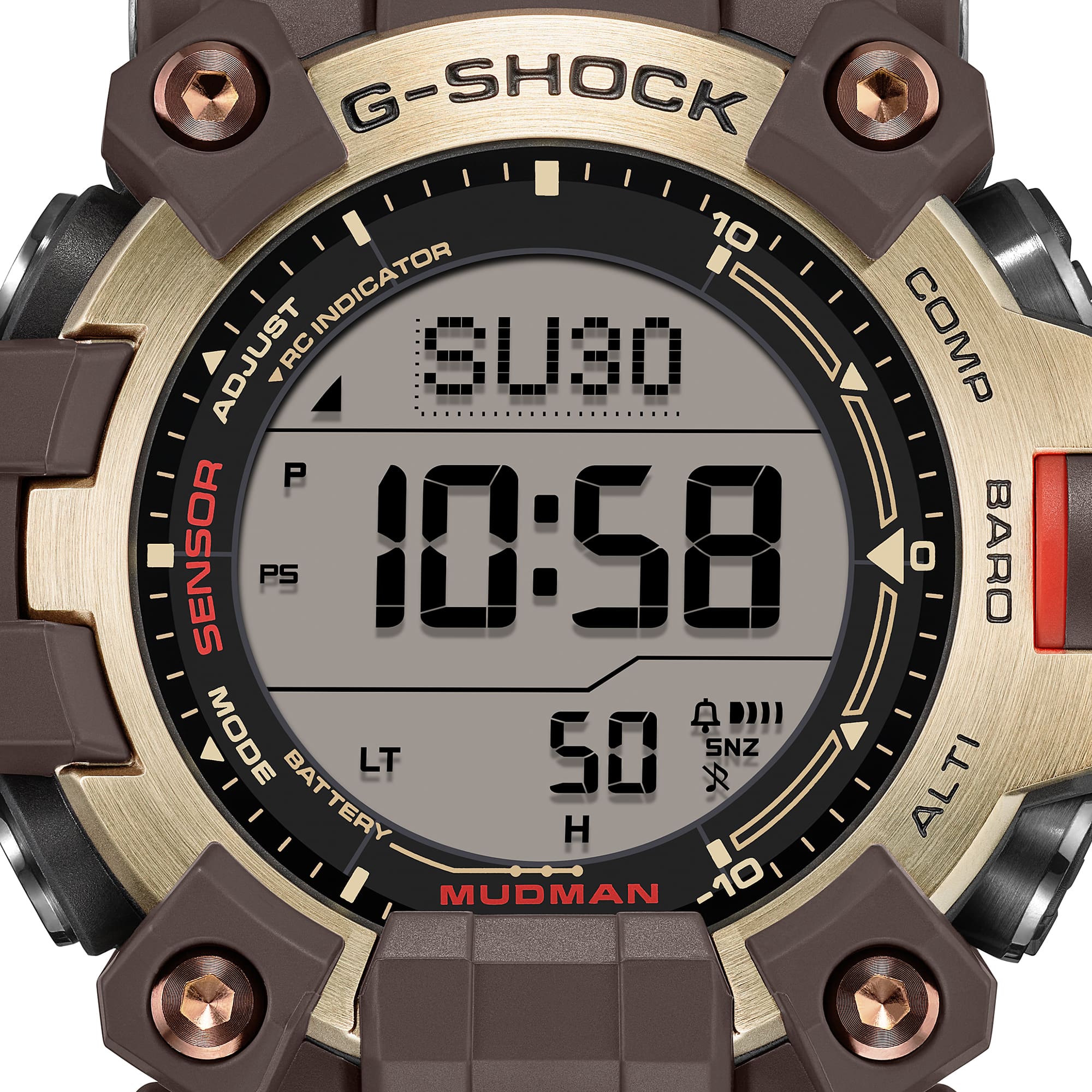 G-Shock Mudman GW9500MH-5D case side profile